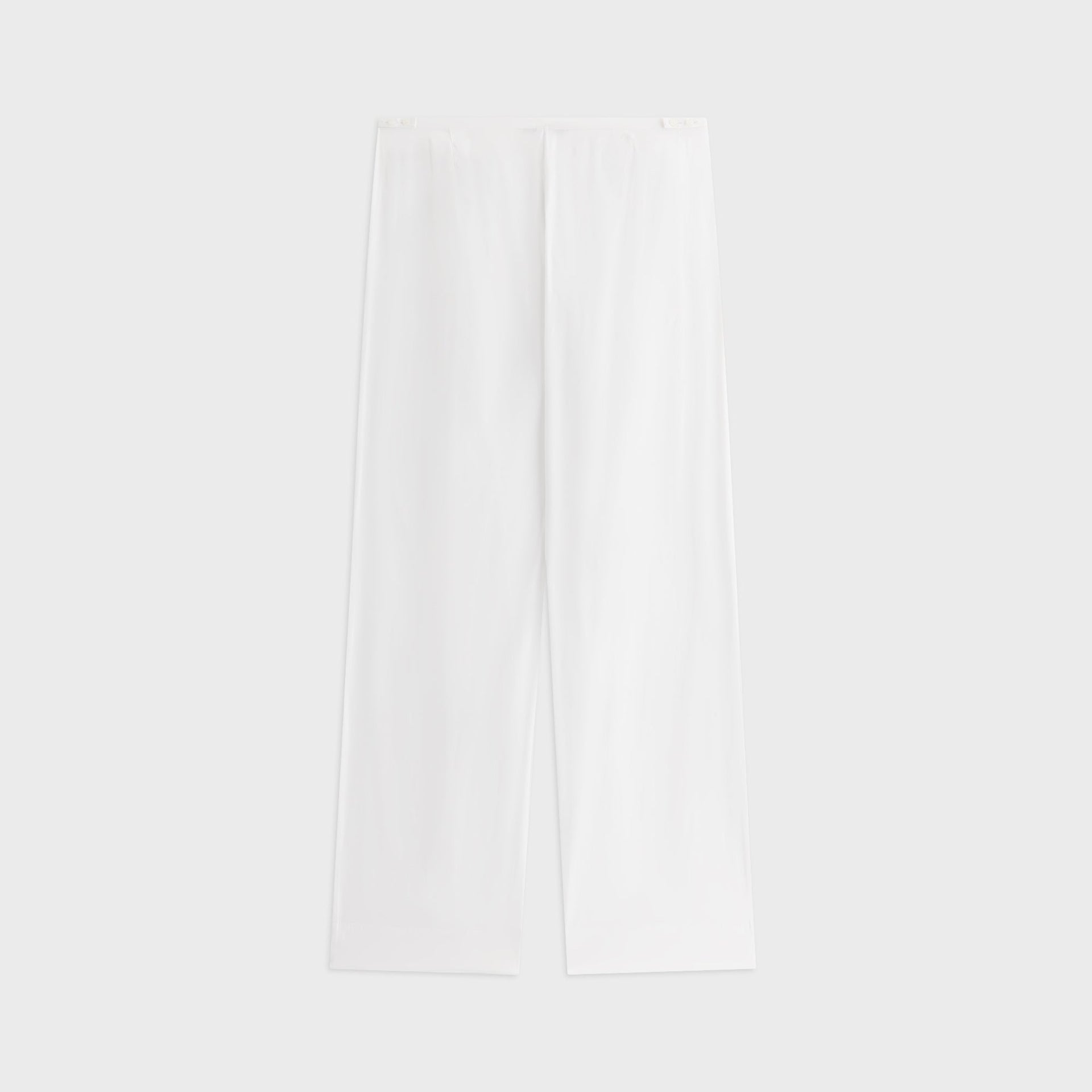 Kith Women Tahli Poplin Pleated Wide Pant - White - PH