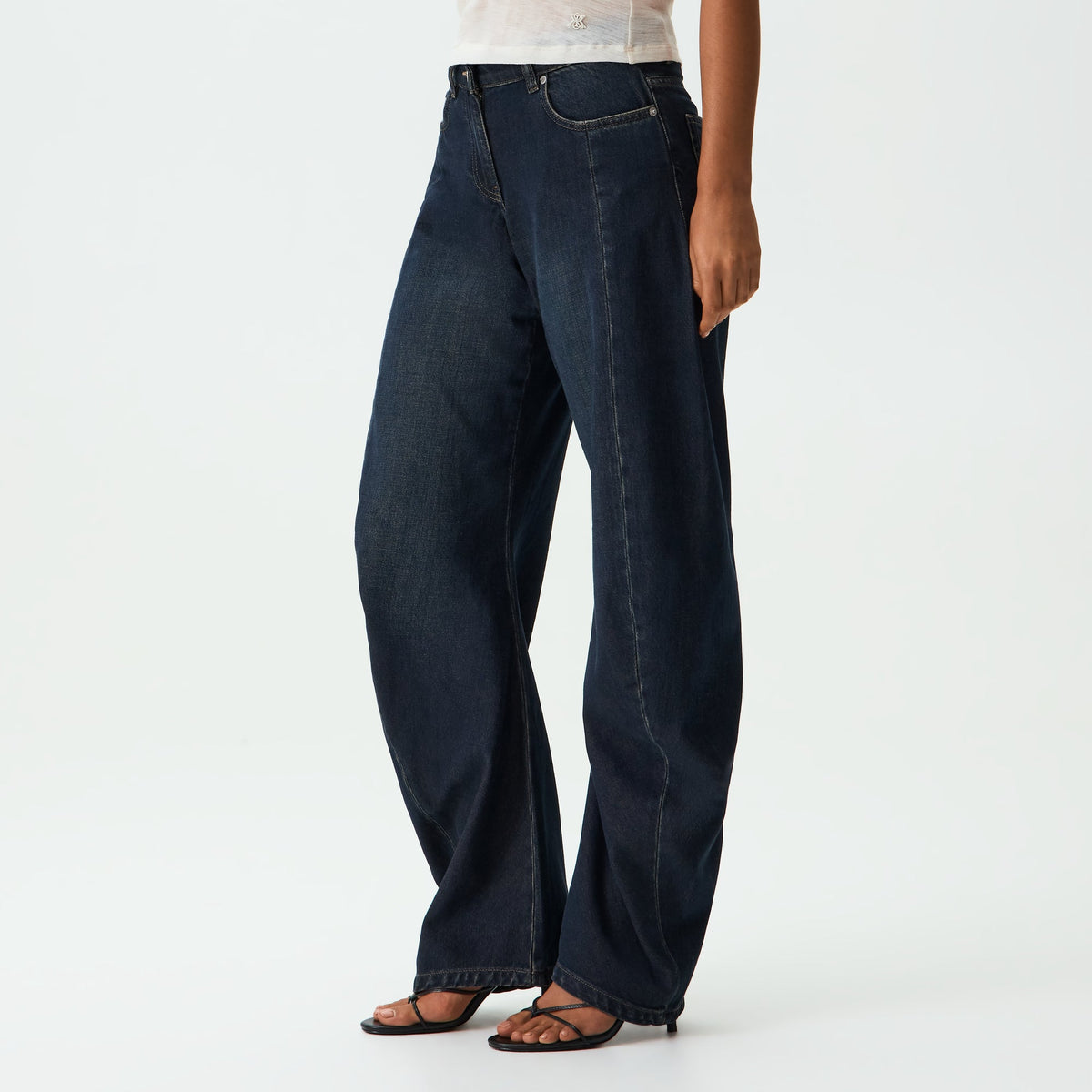 Kith Women Park Denim Jean - Basalt Wash