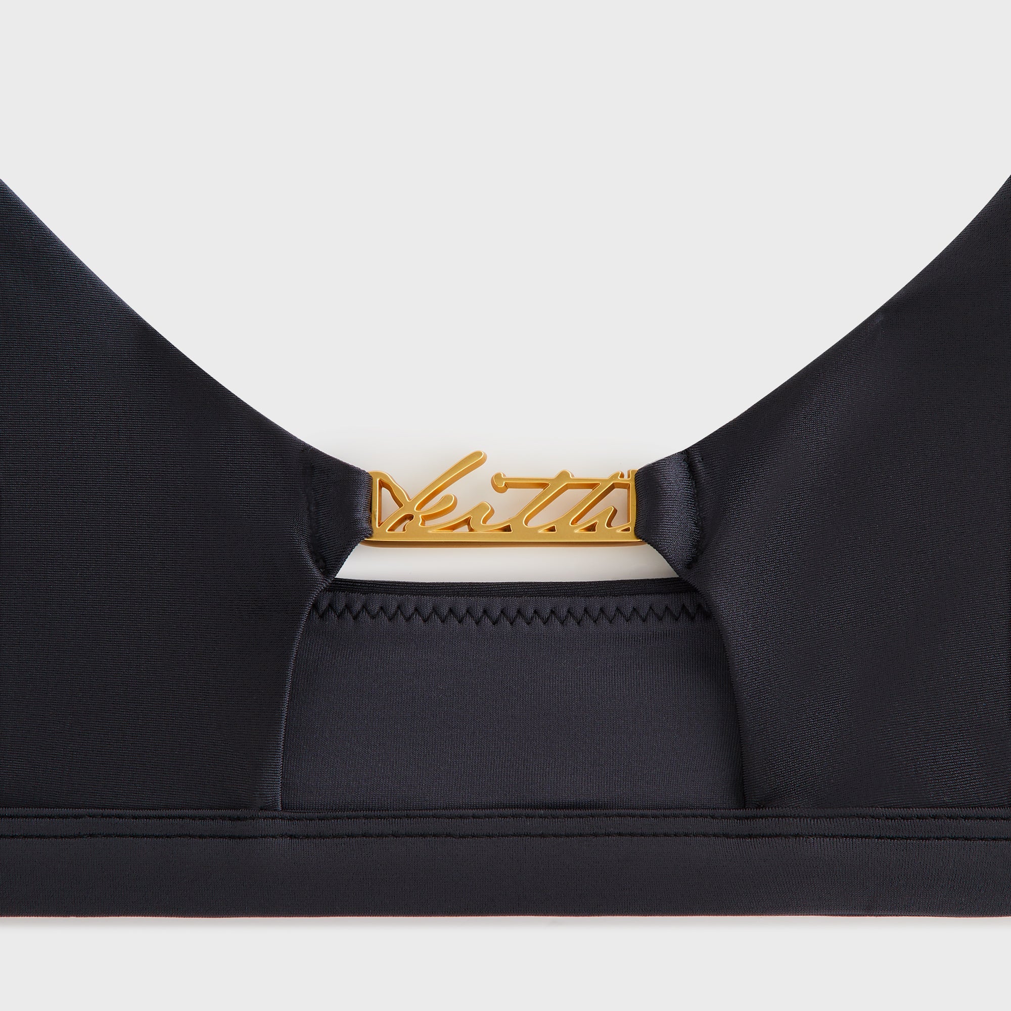 Kith Women Jaydyn Keyhole Bikini Top - Black – Kith Japan