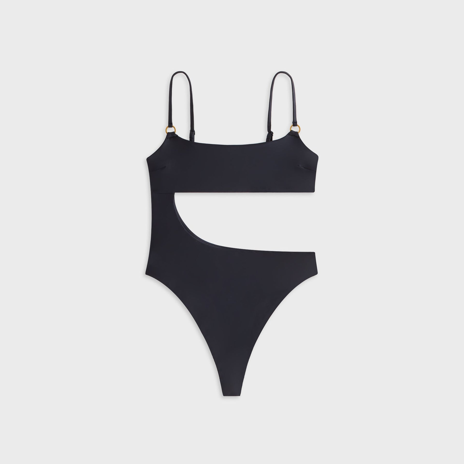 Kith Women Marik Asymmetrical One Piece - Black - PH