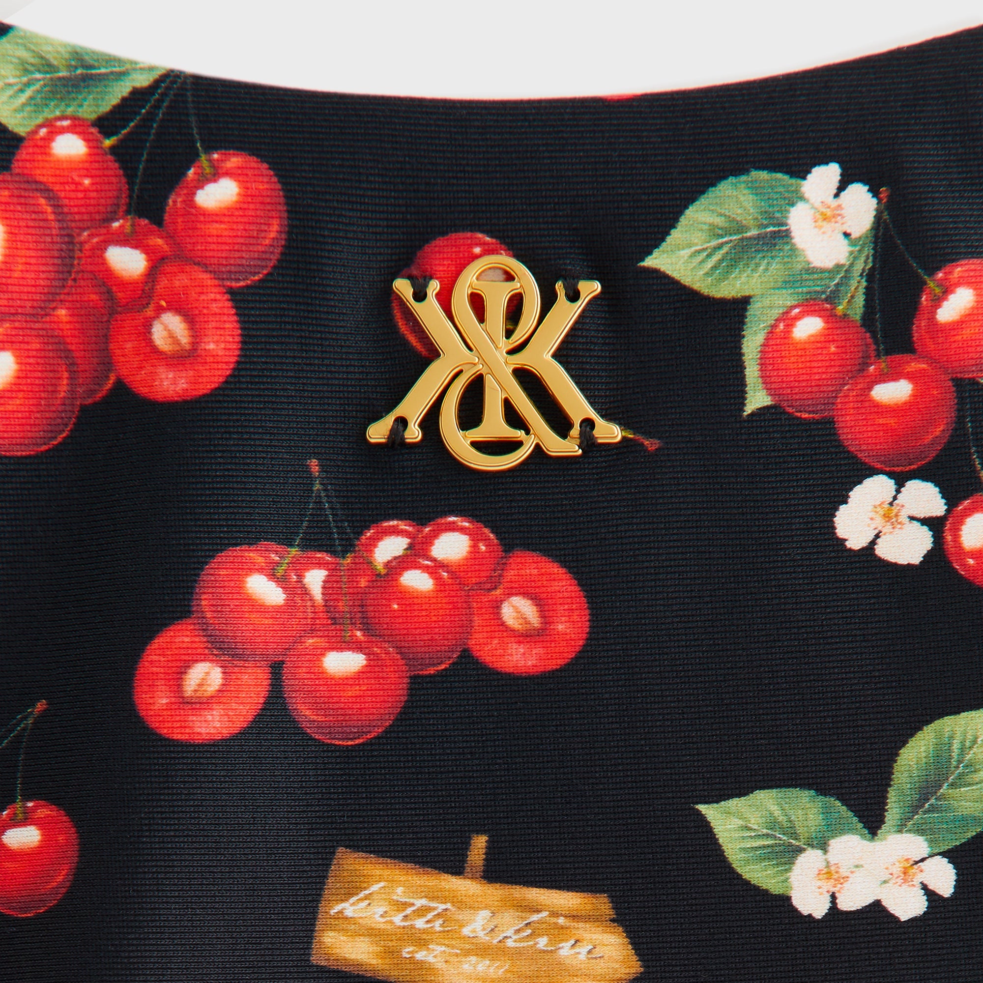 Kith Women Iris Cherry Tie Bottom - Black – Kith Japan