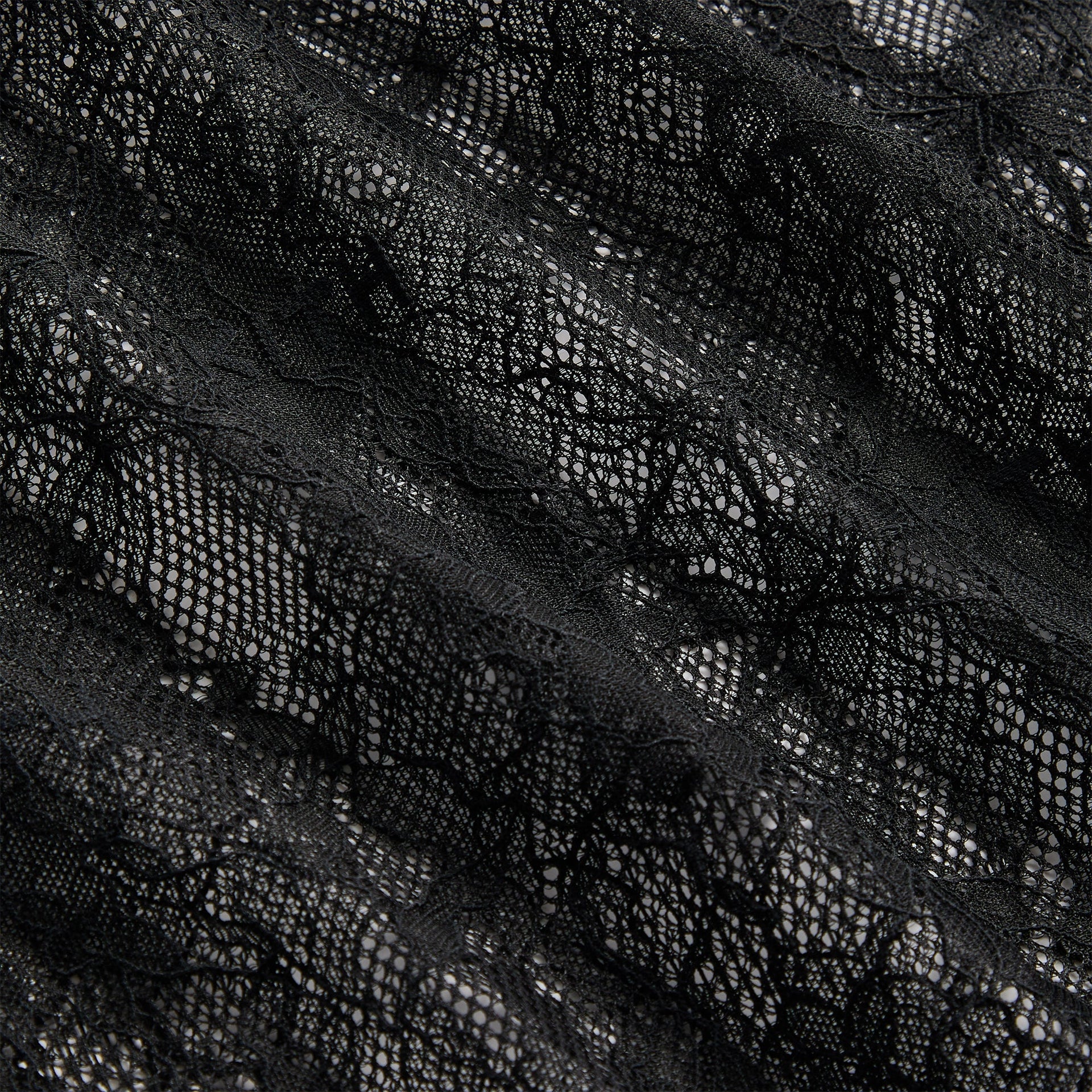 Lisa for Kith Women Lyla V-Neck Lace Maxi Dress - Black