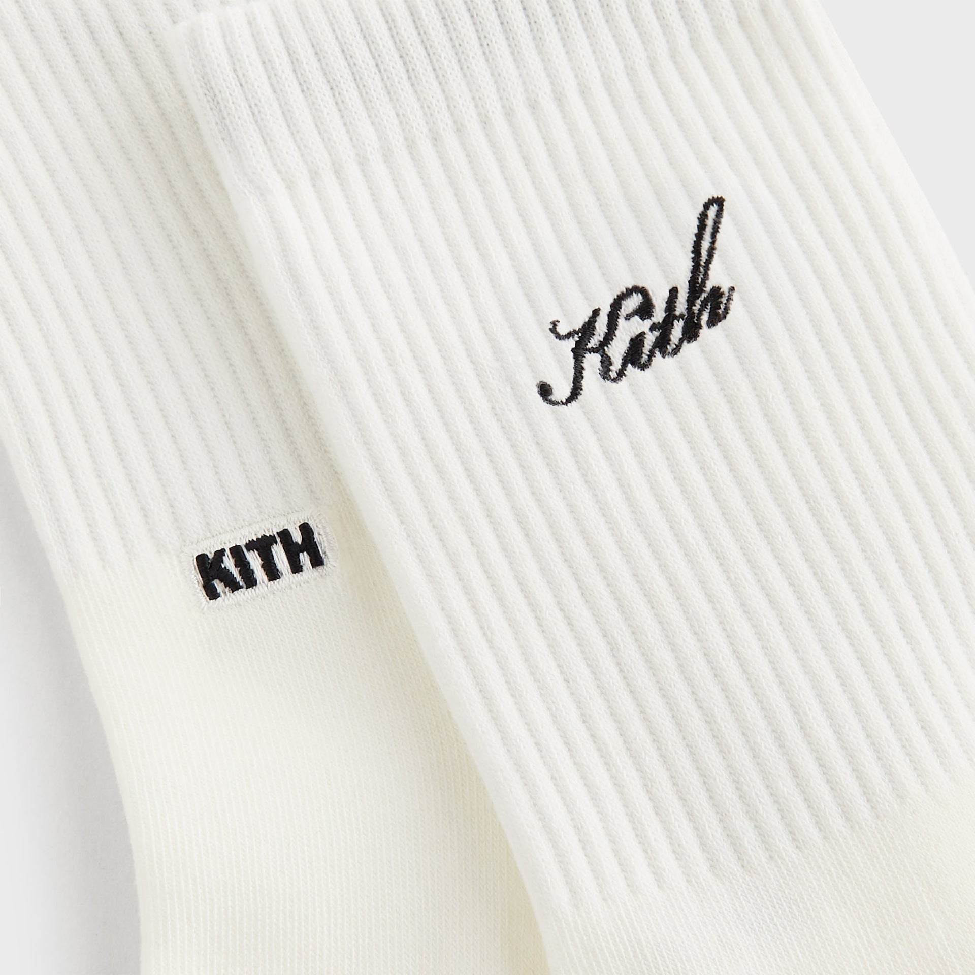 Kith Women 3-Pack Lightweight Cotton Classic Crew Sock - Multi - PH