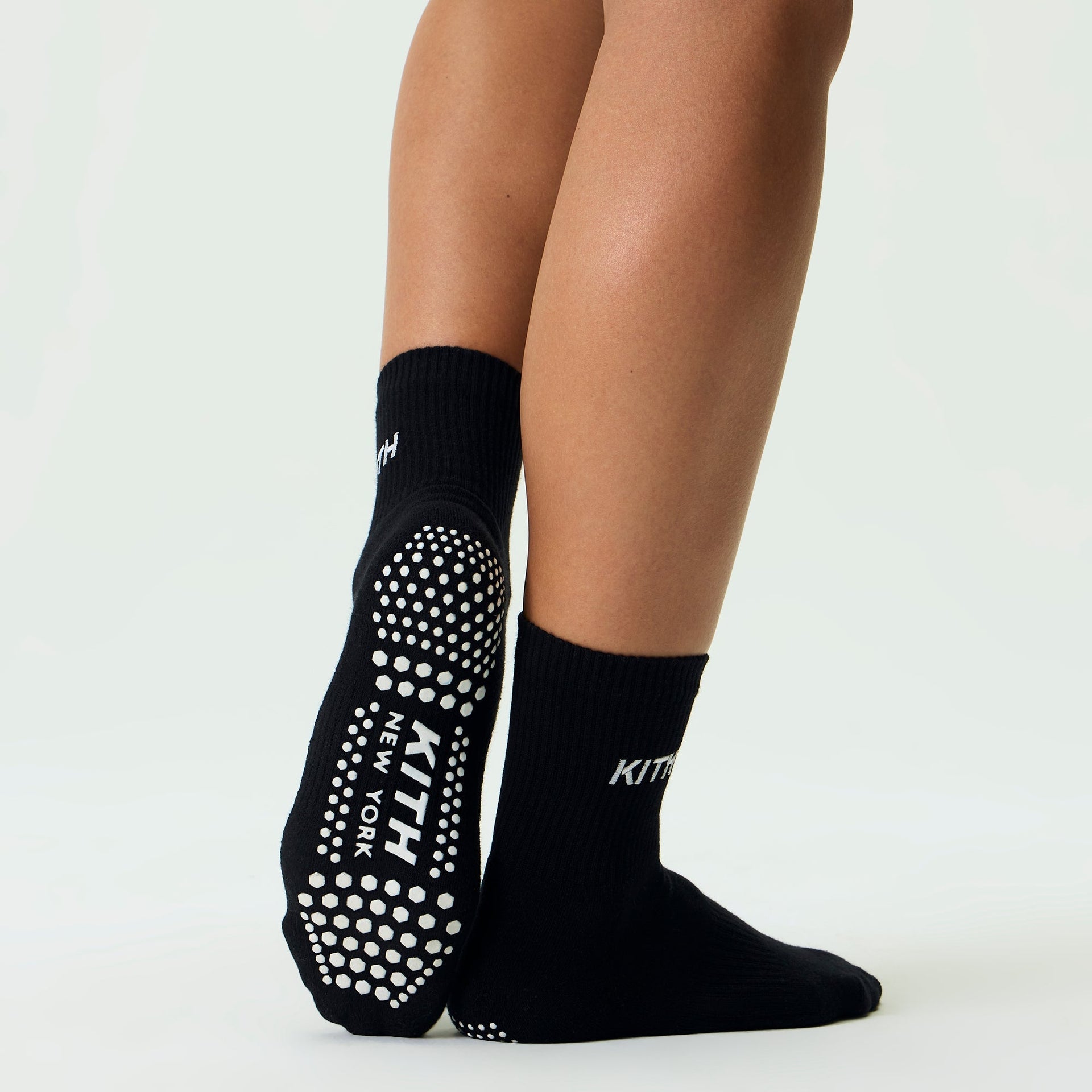 Kith Women Classic Crew Pilates Socks - Black - PH