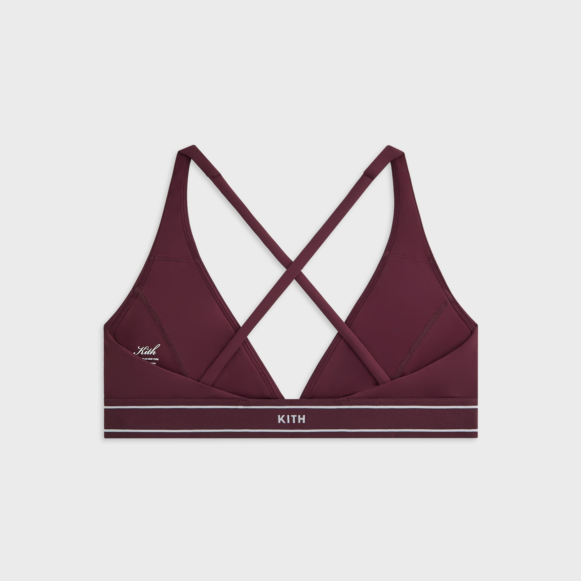 Kith Women Cay Plunge Active Bra - Essence – Kith Japan