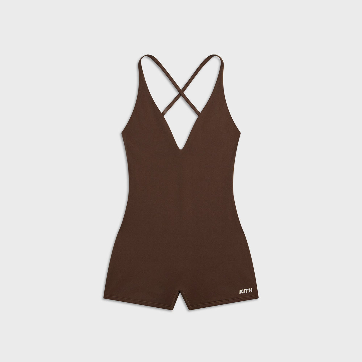 Kith Women Aire Plunge Cross Back Romper - Legacy