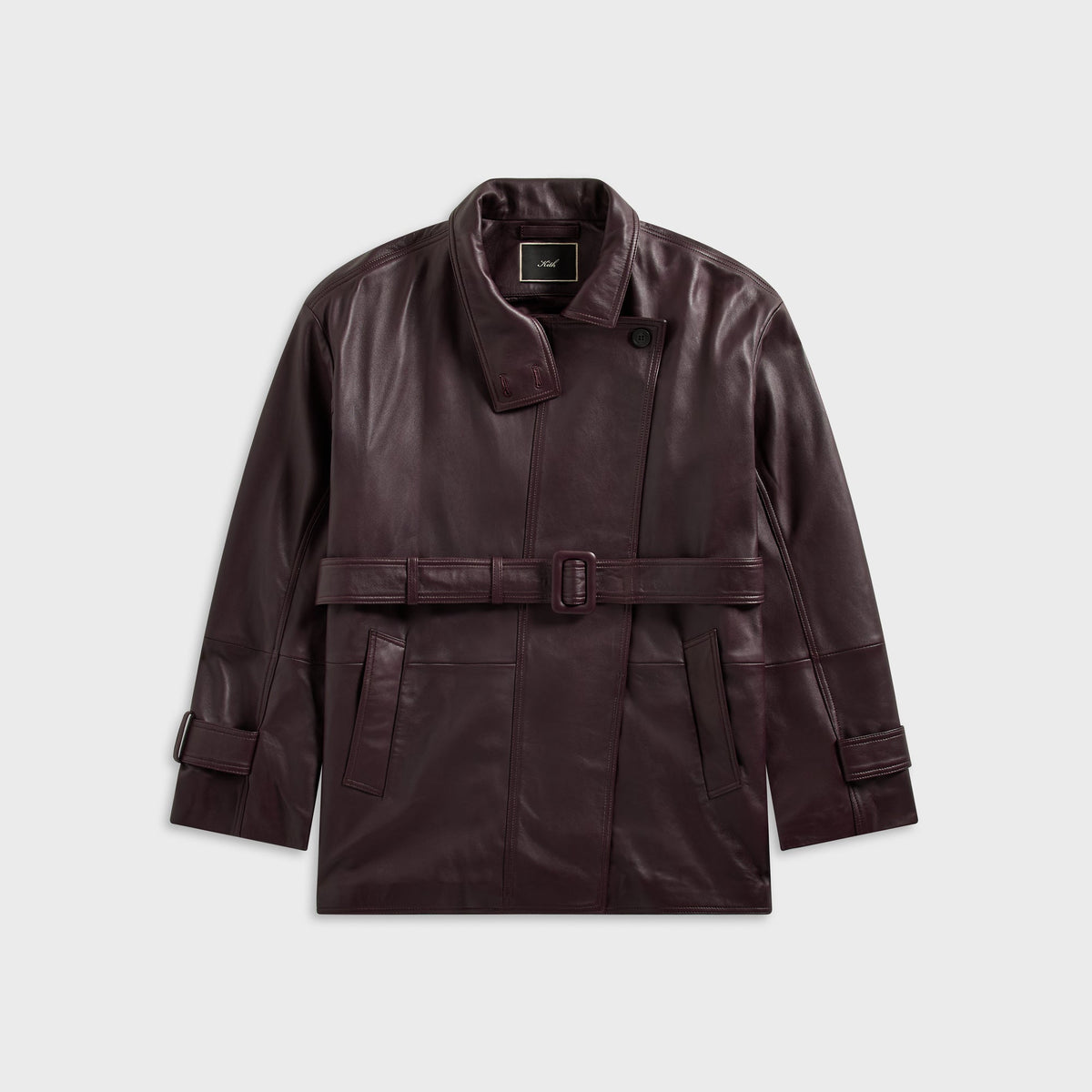 Kith Women Jun Leather Trench Jacket - Essence