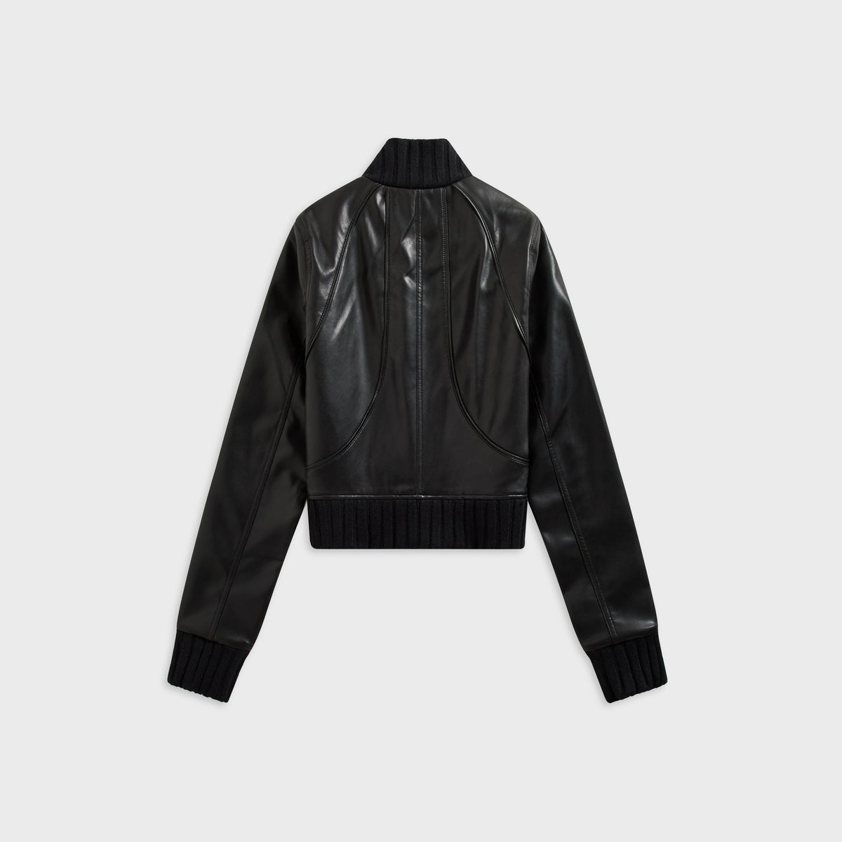Kith Women Syd Faux Leather Harrington Jacket - Black - PH