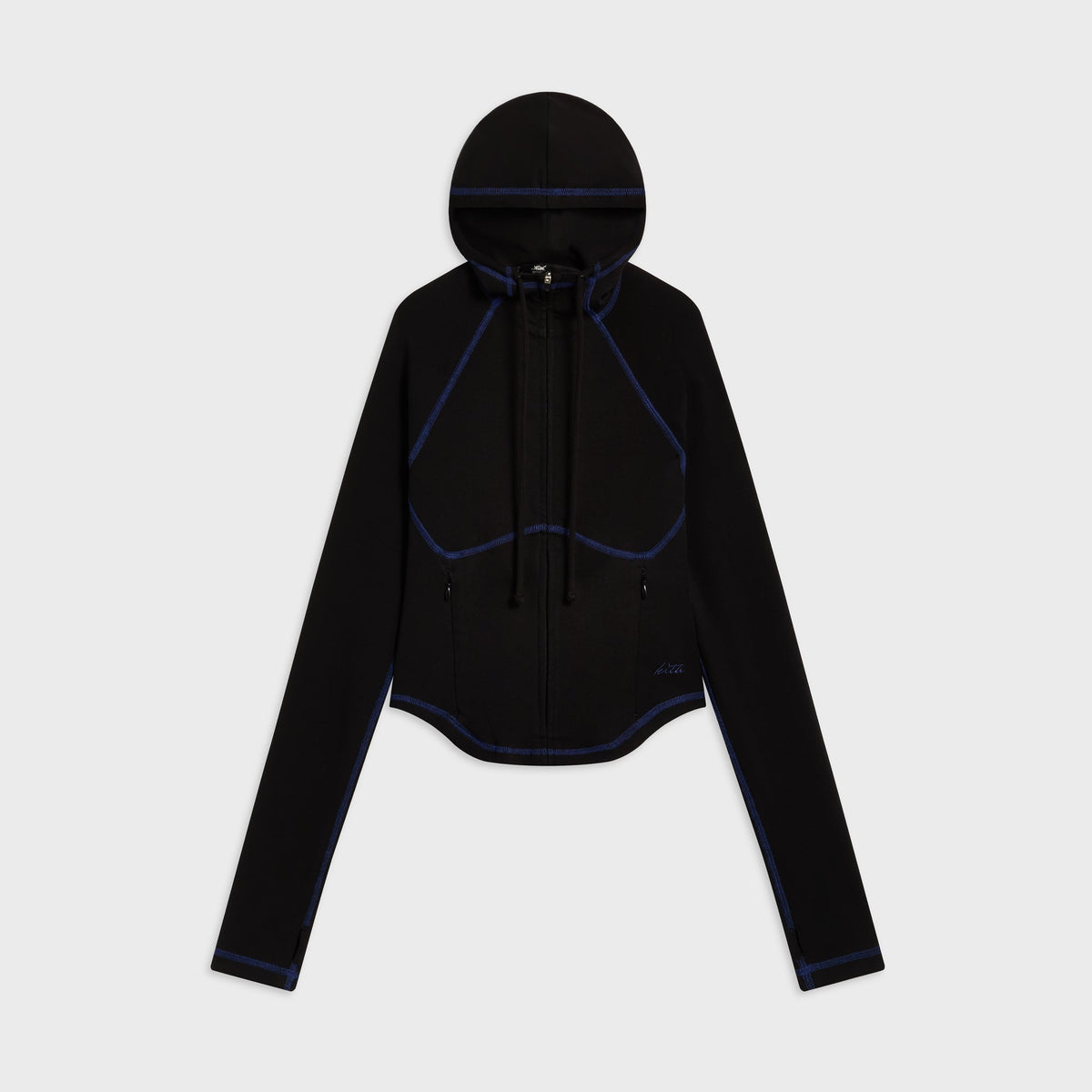 Kith Women Toyo Zip Hoodie - Black
