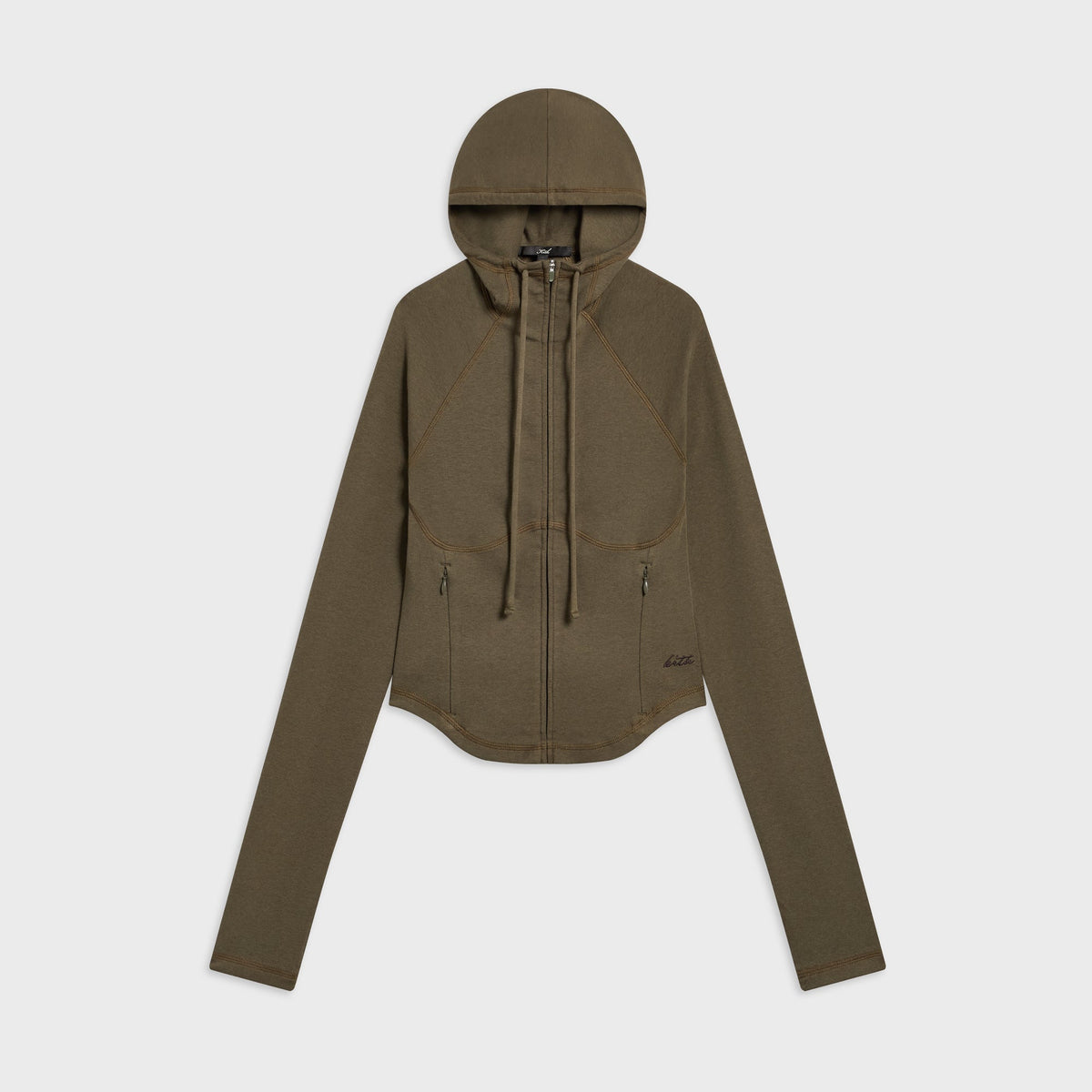 Kith Women Toyo Zip Hoodie - Chelonian