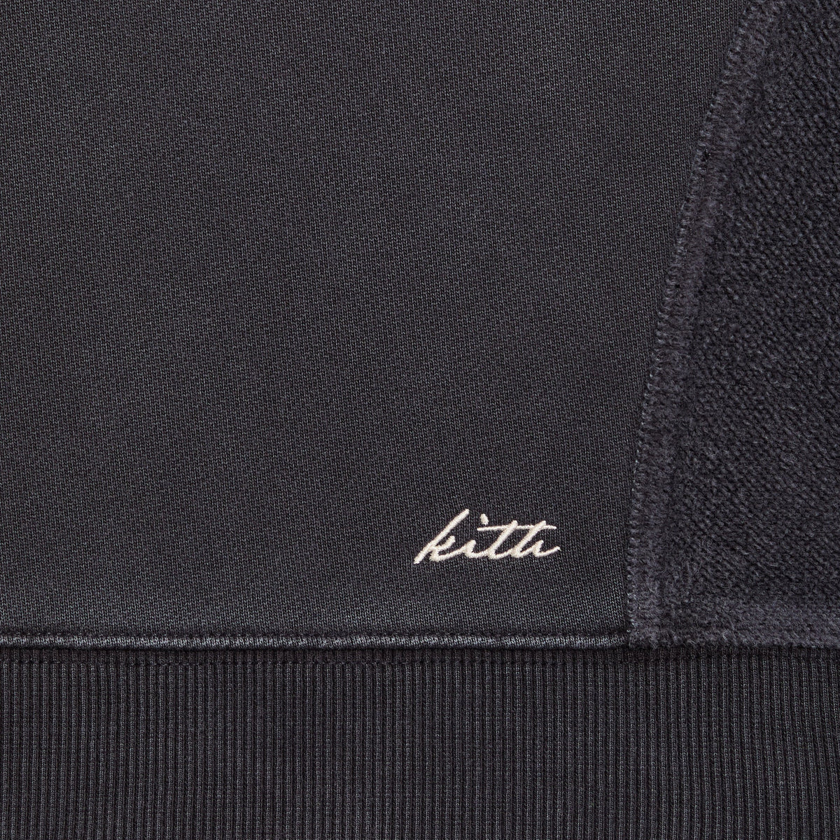 Kith Women Elvina Paneled Hoodie - Black - PH