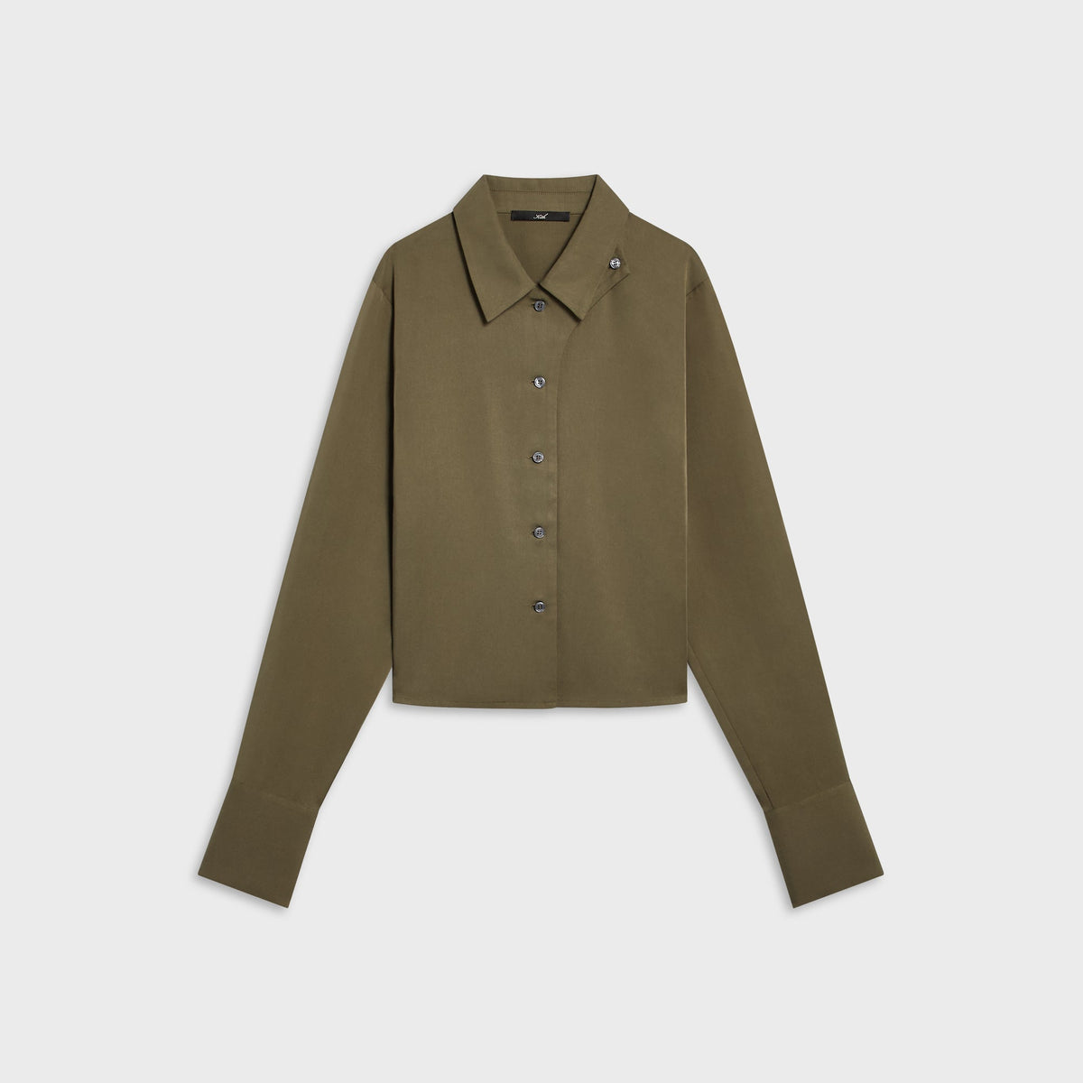 Kith Women Elya Asymmetrical Shirt - Chelonian