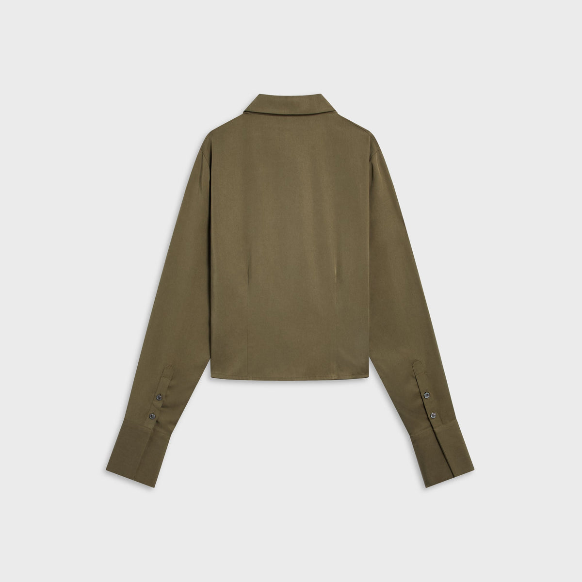 Kith Women Elya Asymmetrical Shirt - Chelonian