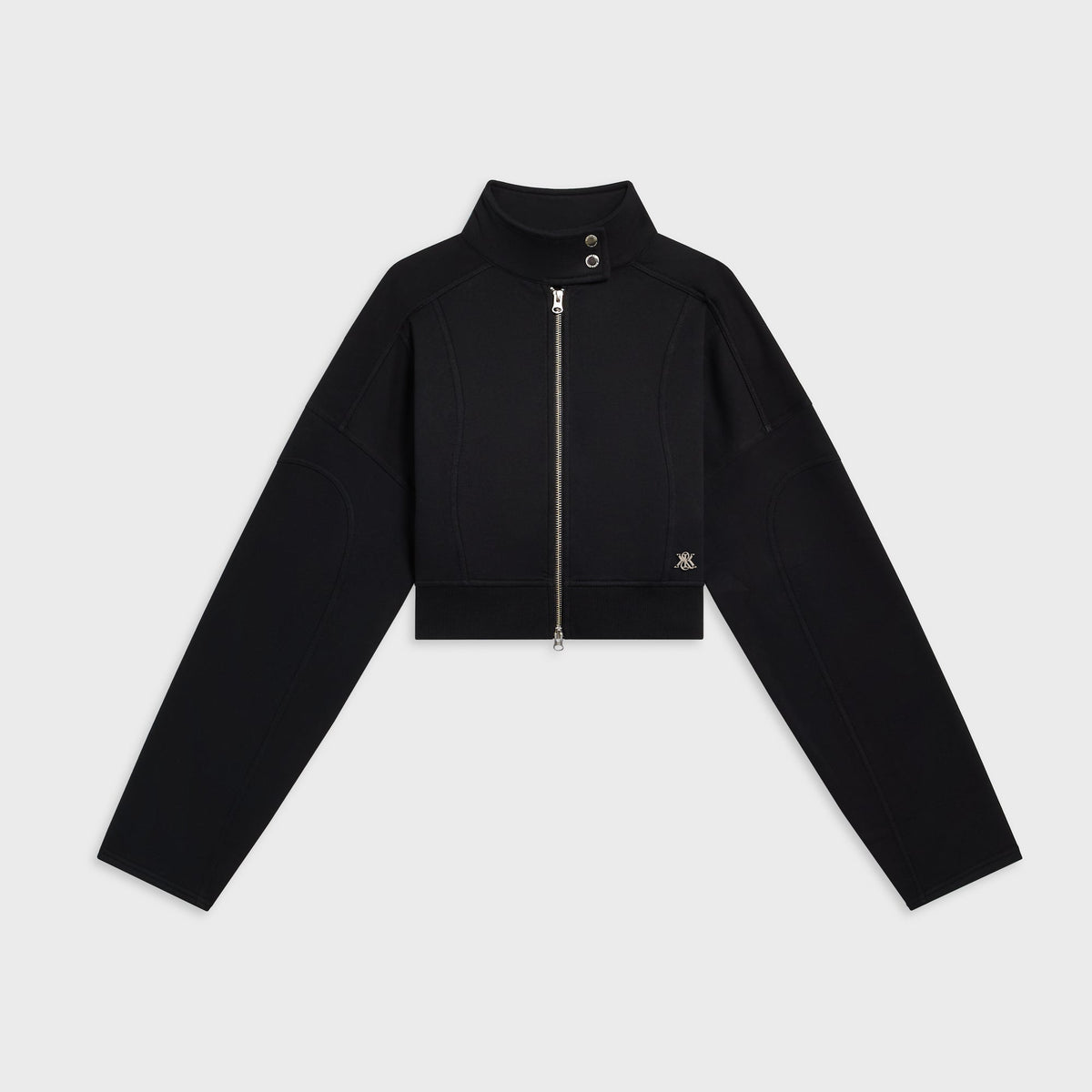 Kith Women Evie Moto Paneled Jacket - Black