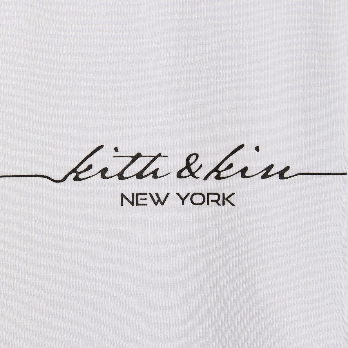 Kith Women Nori Line Lyocell Long Sleeve Tee - White