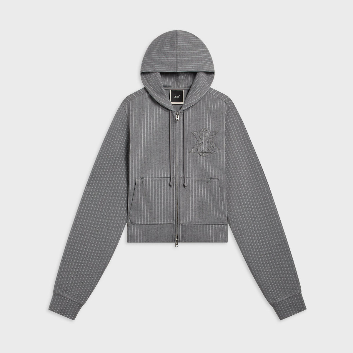 Kith Women Tye Pinstripe Zip Hoodie - Quilt