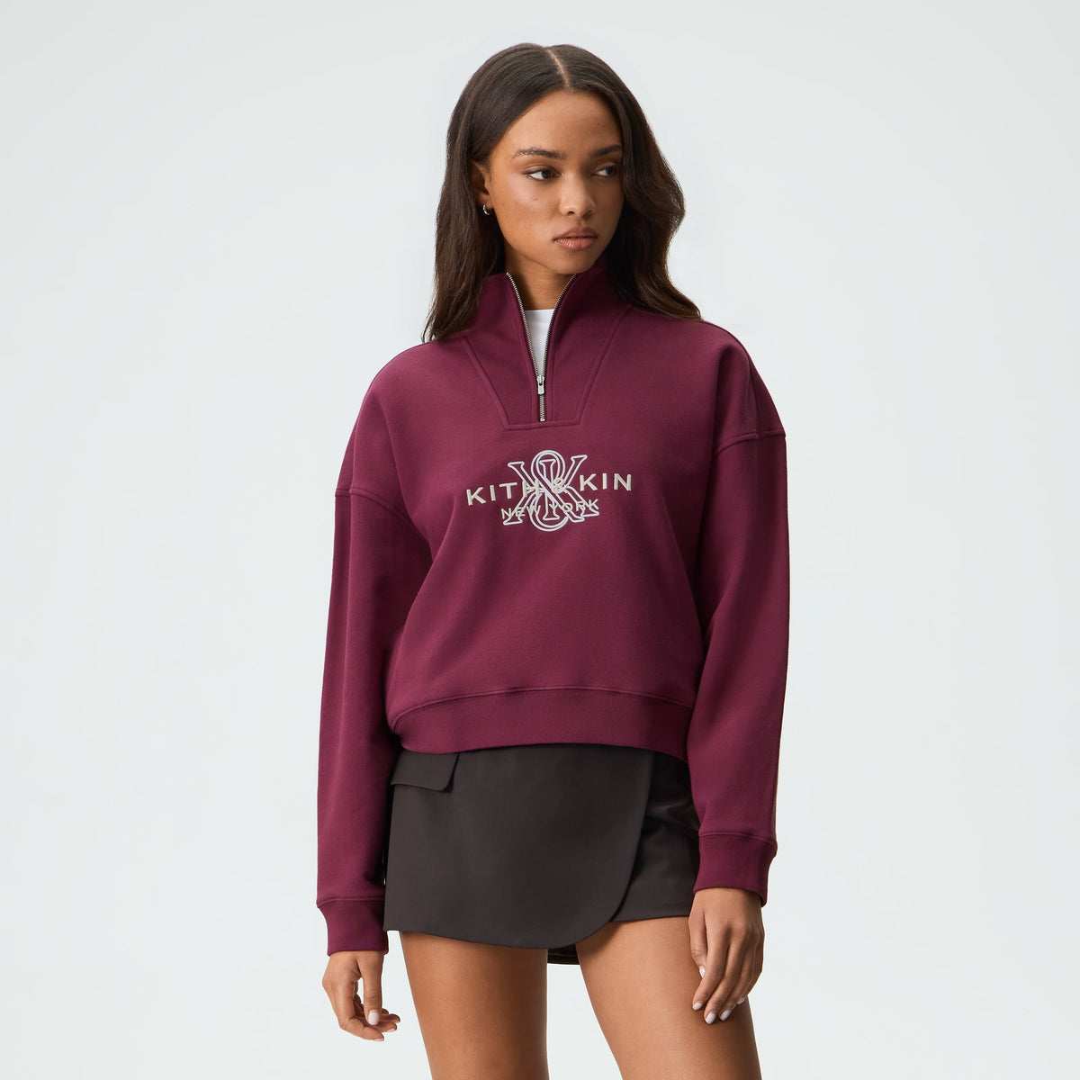 Kith Women Ryder II Kith & Kin Quarter Zip - Essence - PH