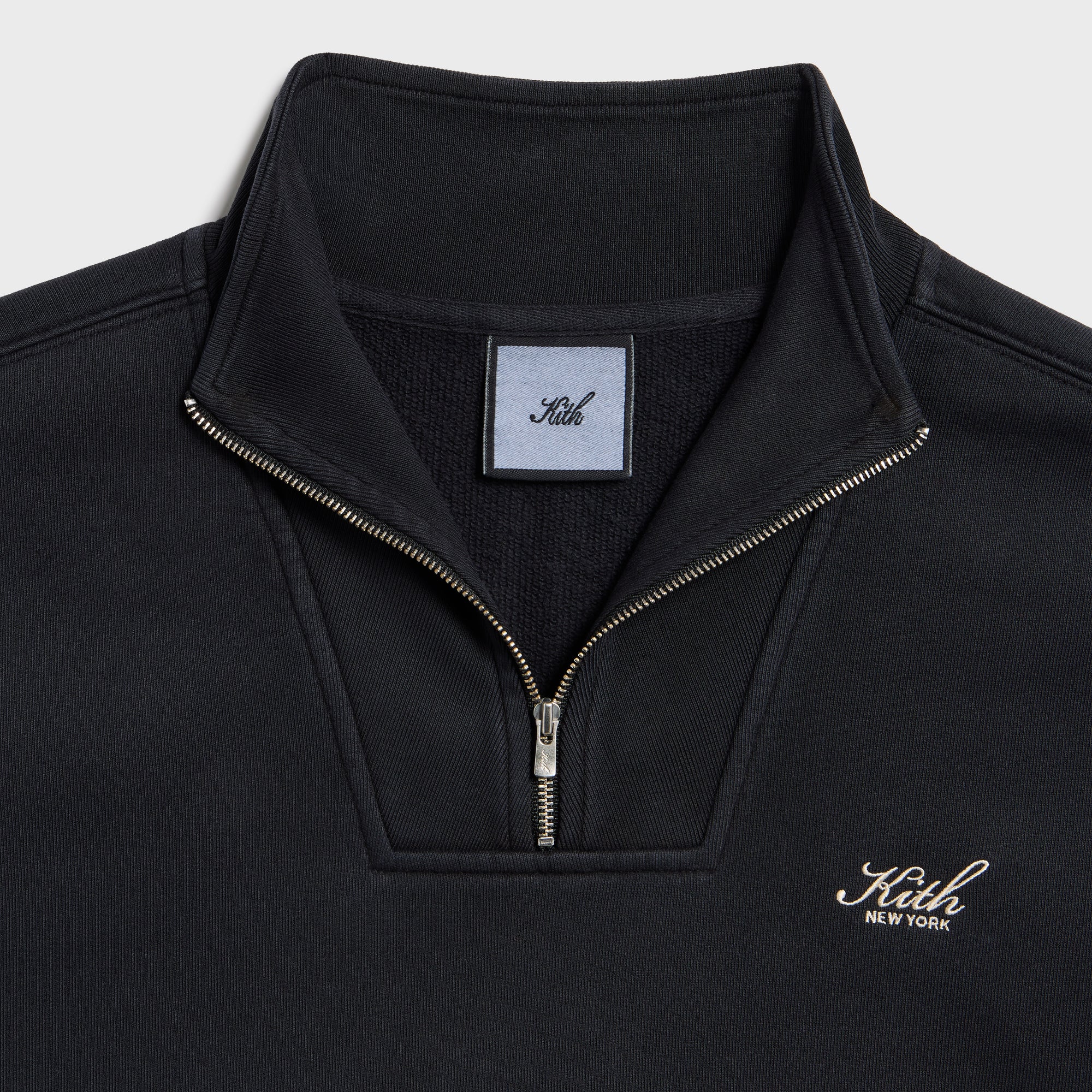 KITH■新品未使用トレーナー4/5(XS)110タグ付き入園卒園準備お揃い Kith Women Ryder III Quarter Zip - Black – Kith Japan