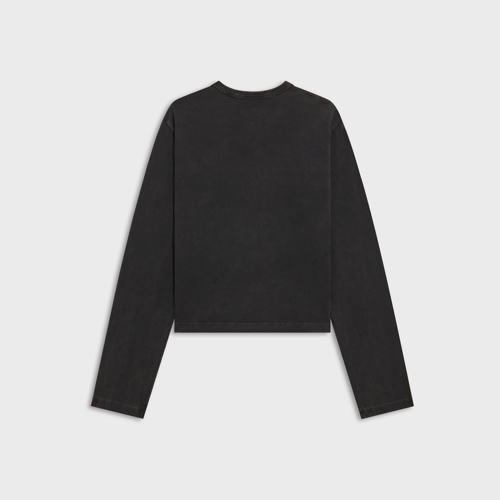 Kith Women Shrunken Jay Long Sleeve Tee - Black – Kith Japan