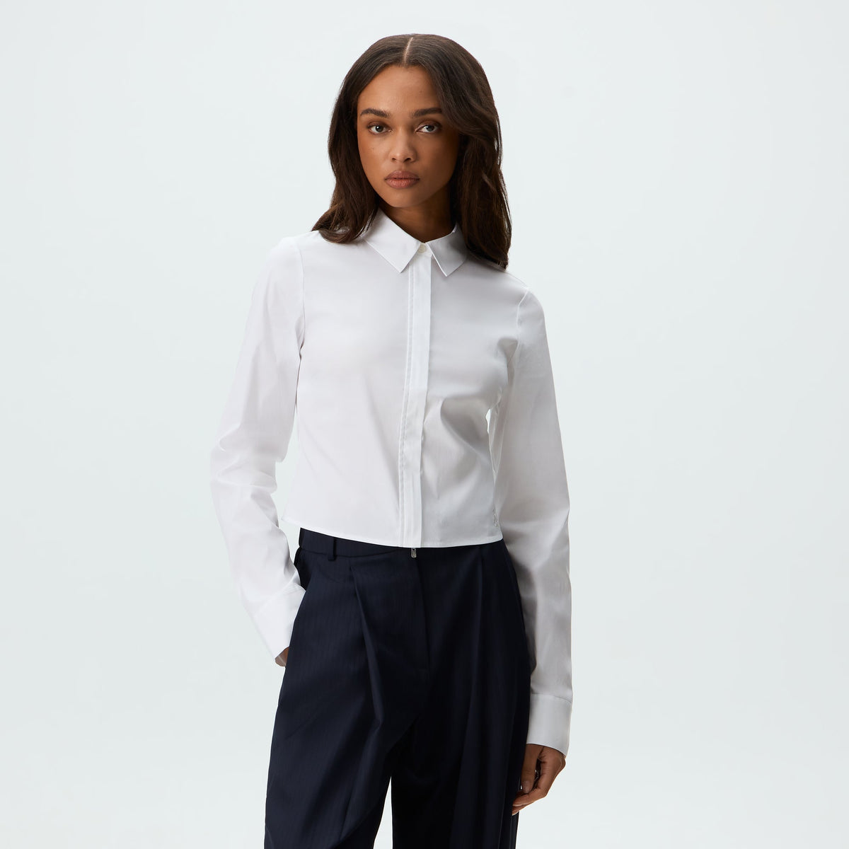 Kith Women Yuki II Zip Shirt - White