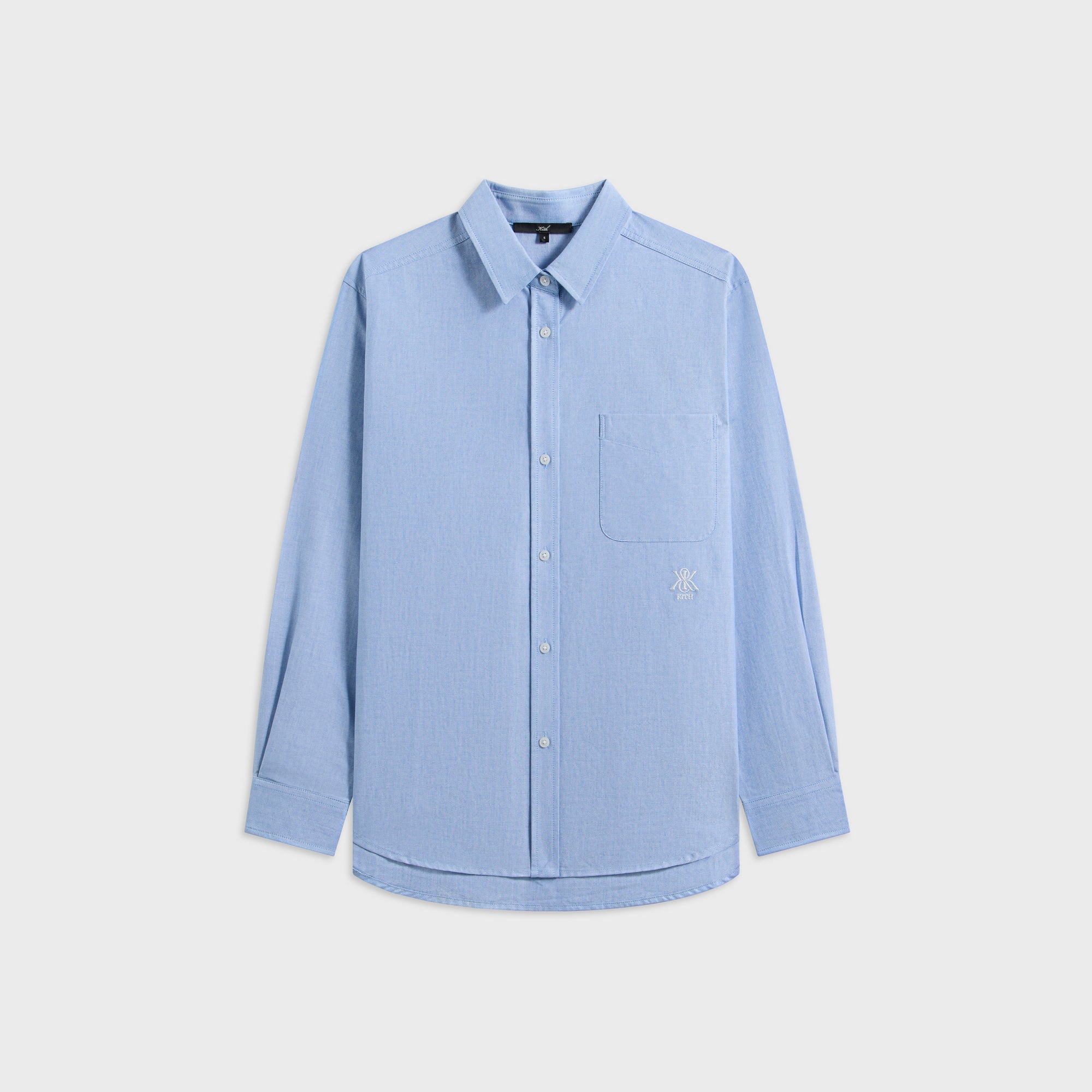 kith women ora Ⅱオックスフォードシャツ Kith Women Ora II Oxford Shirt - Moonstone – Kith Japan