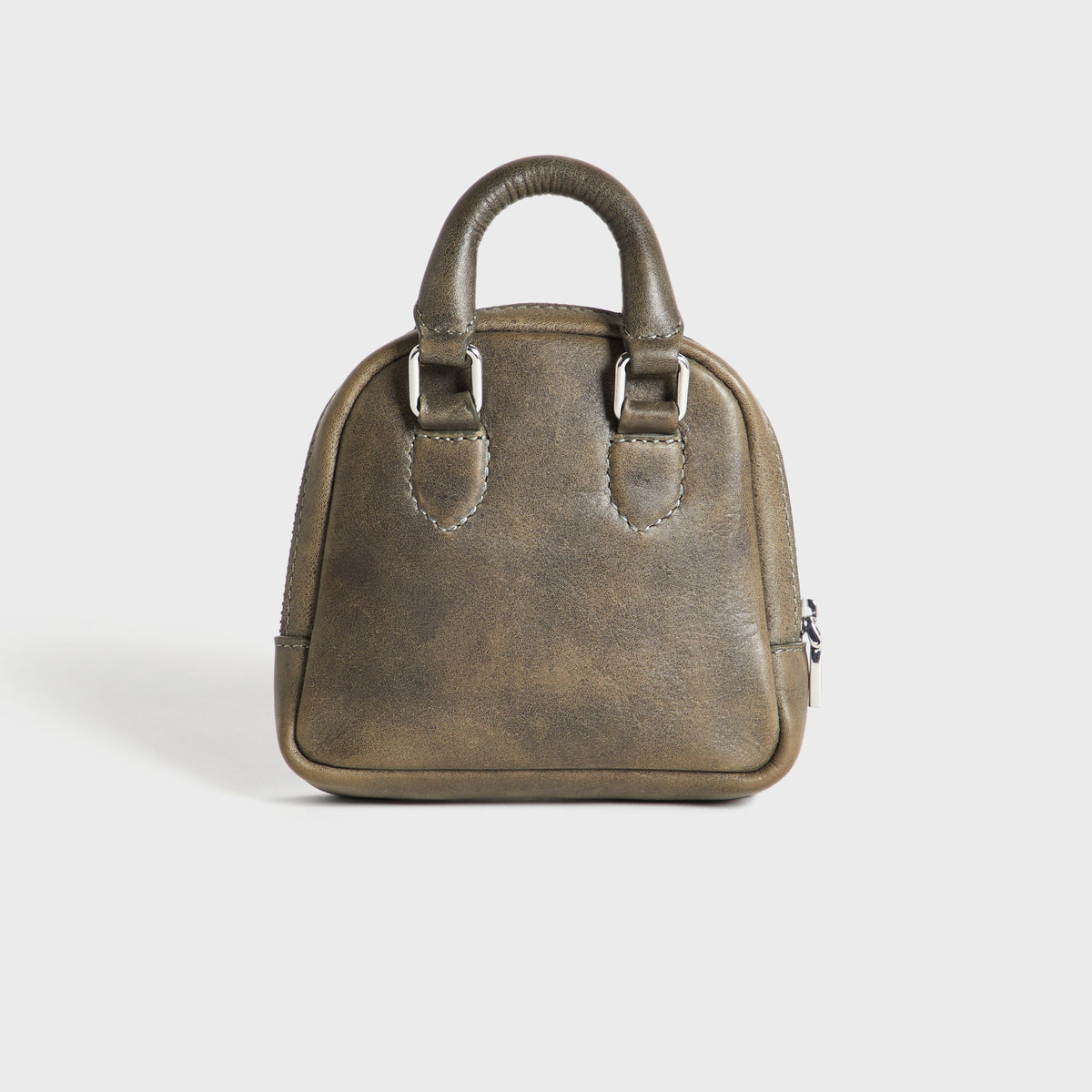 Kith Women Toast Distressed Leather Wallet Crossbody - Burnt