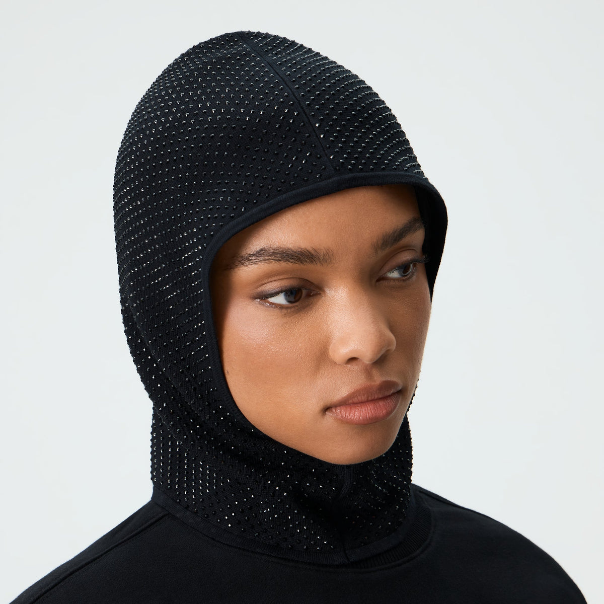 Kith Women Encrusted Fitted Balaclava - Black - PH