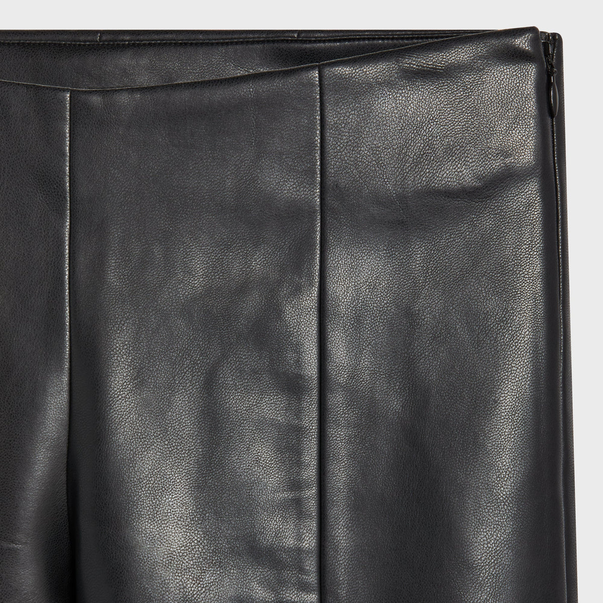 Kith Women Joni Faux Leather Bootcut Pant - Black