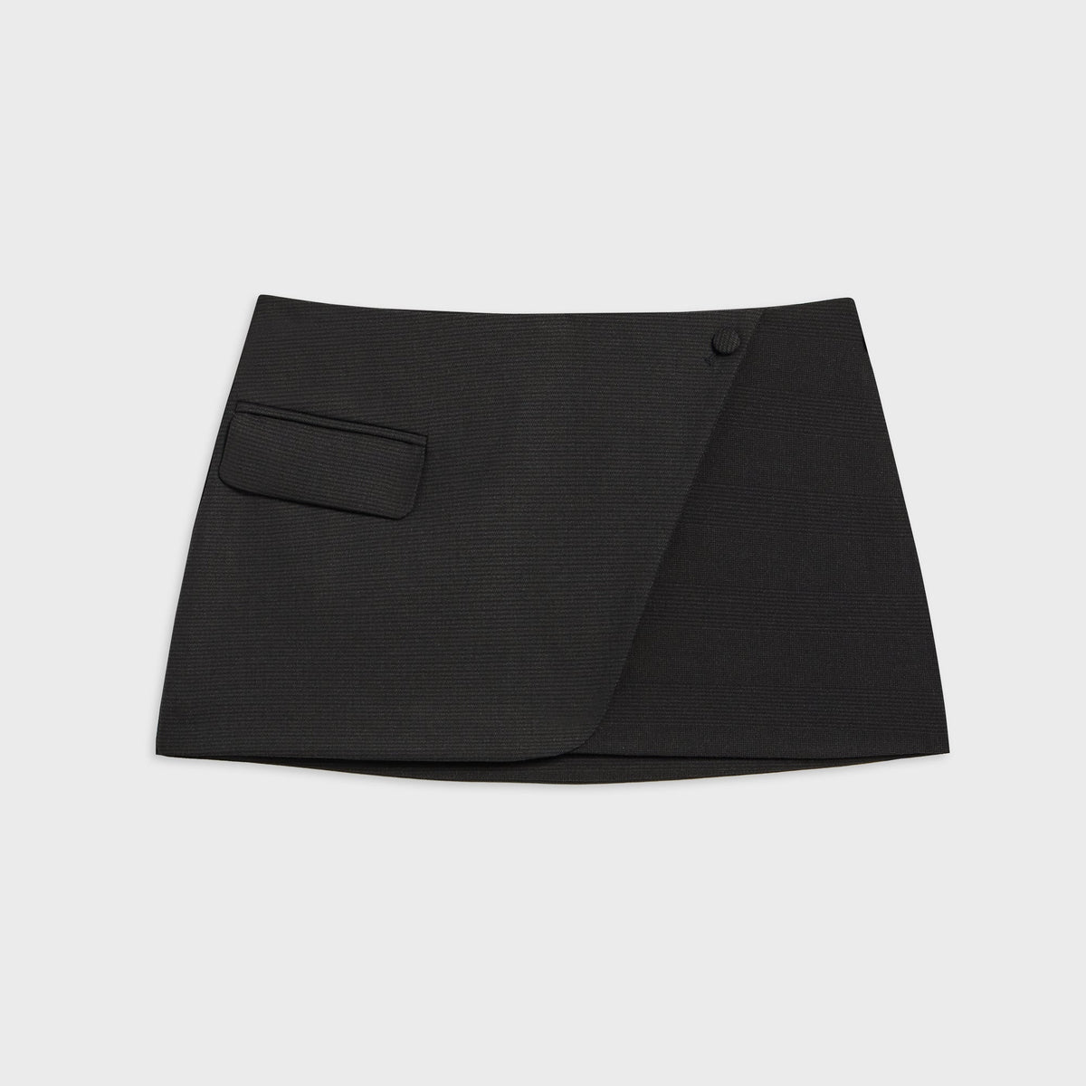 Kith Women Celeste Micro Wrap Skirt - Black
