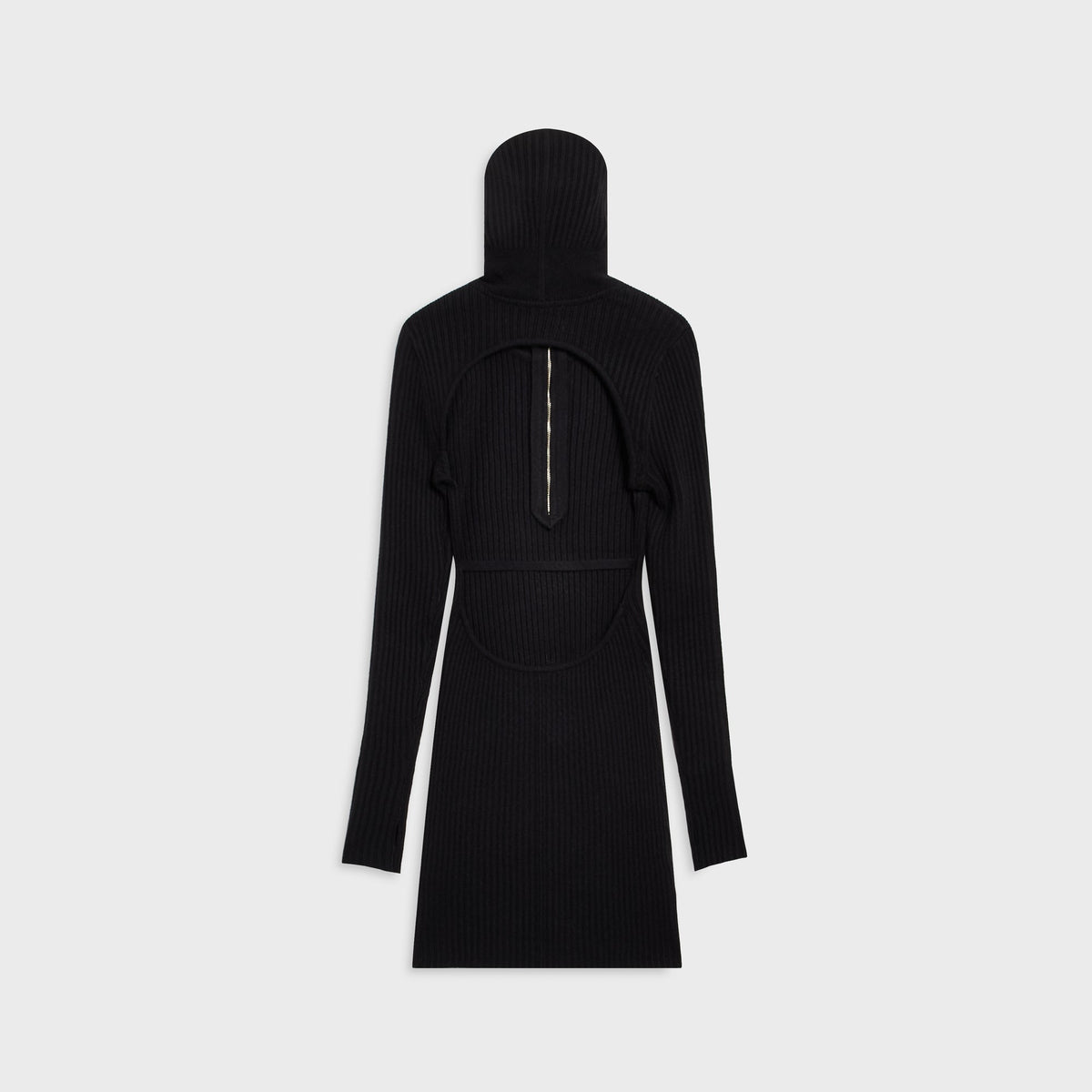 Kith Women Amayna Hooded Backless Mini Dress - Black