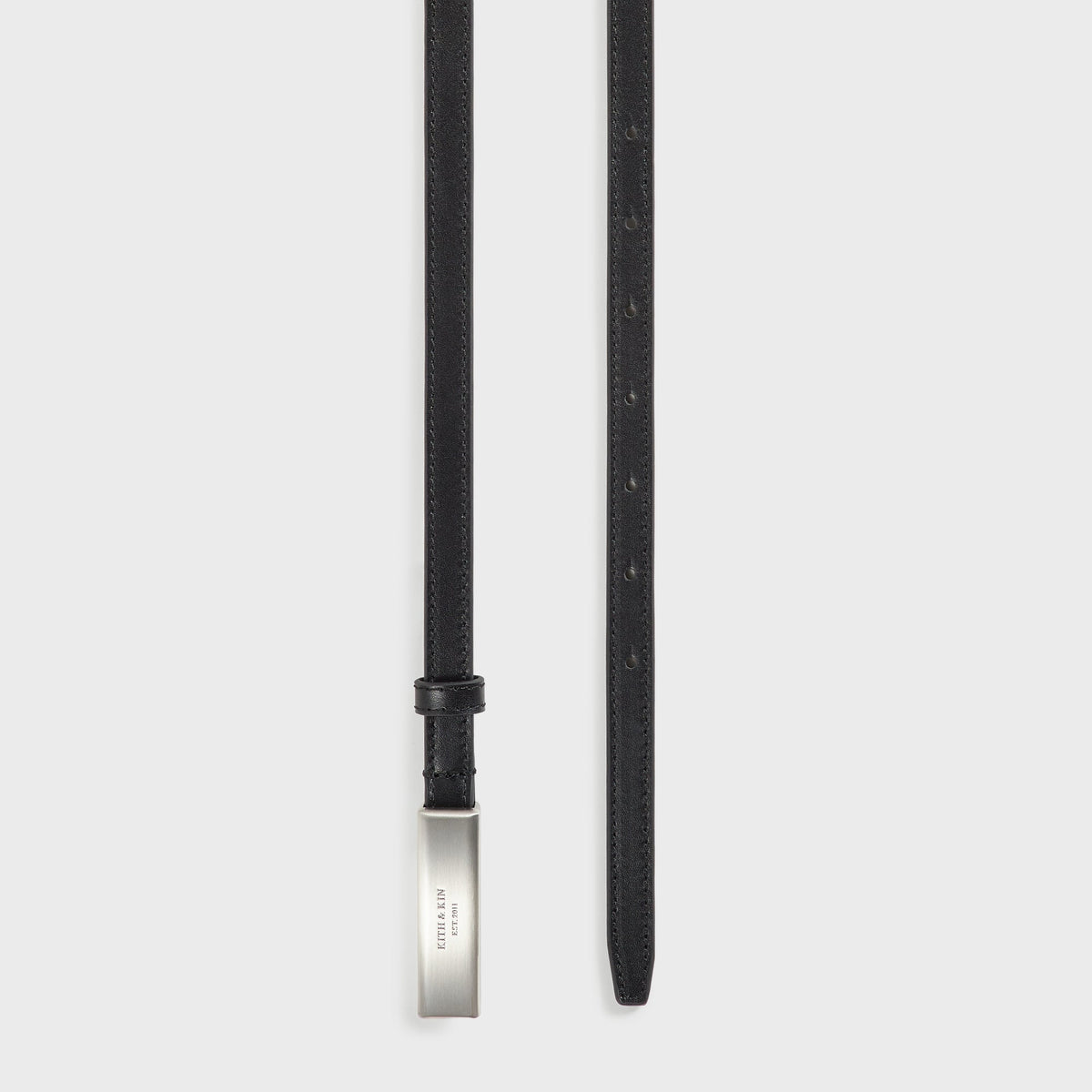 Kith Women Kith & Kin Plaque Belt - Black - PH