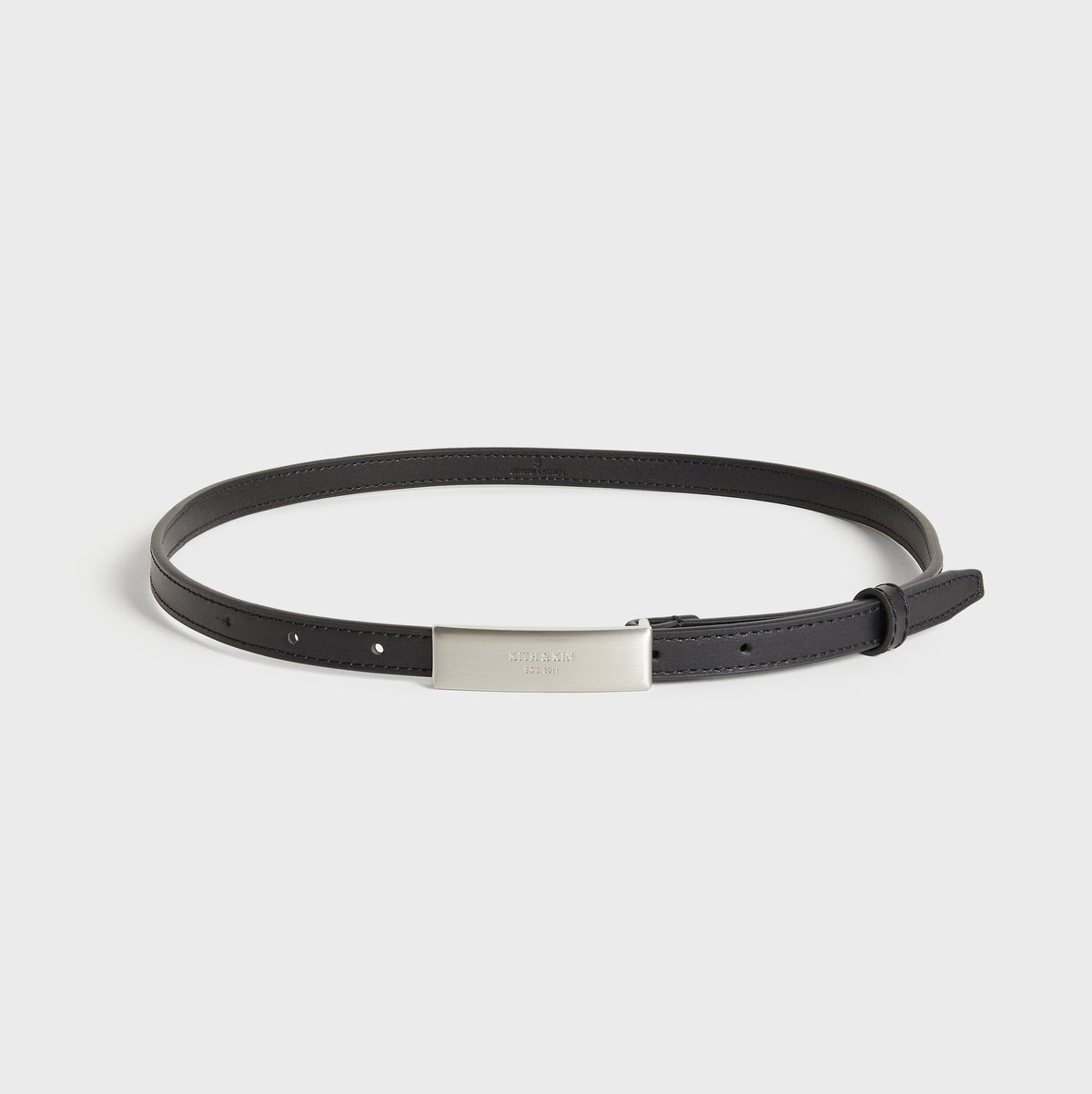 Kith Women Kith & Kin Plaque Belt - Black - PH