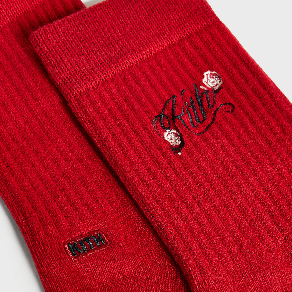 Kith Women Cotton 3-Pack Graphic Classic Mid Crew Socks - Multi