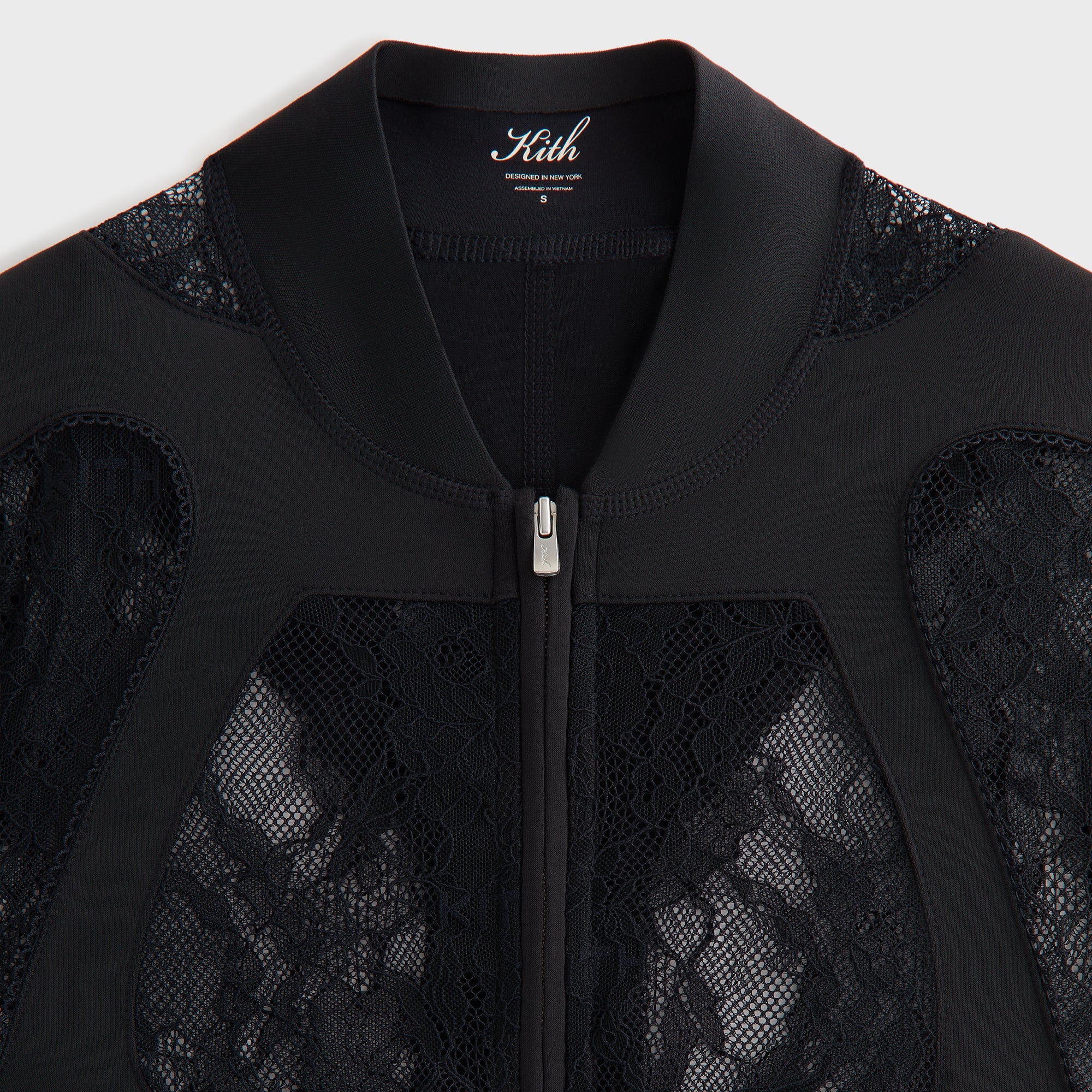 Lisa for Kith Women Vier Lace Paneled Bodysuit - Black – Kith Japan