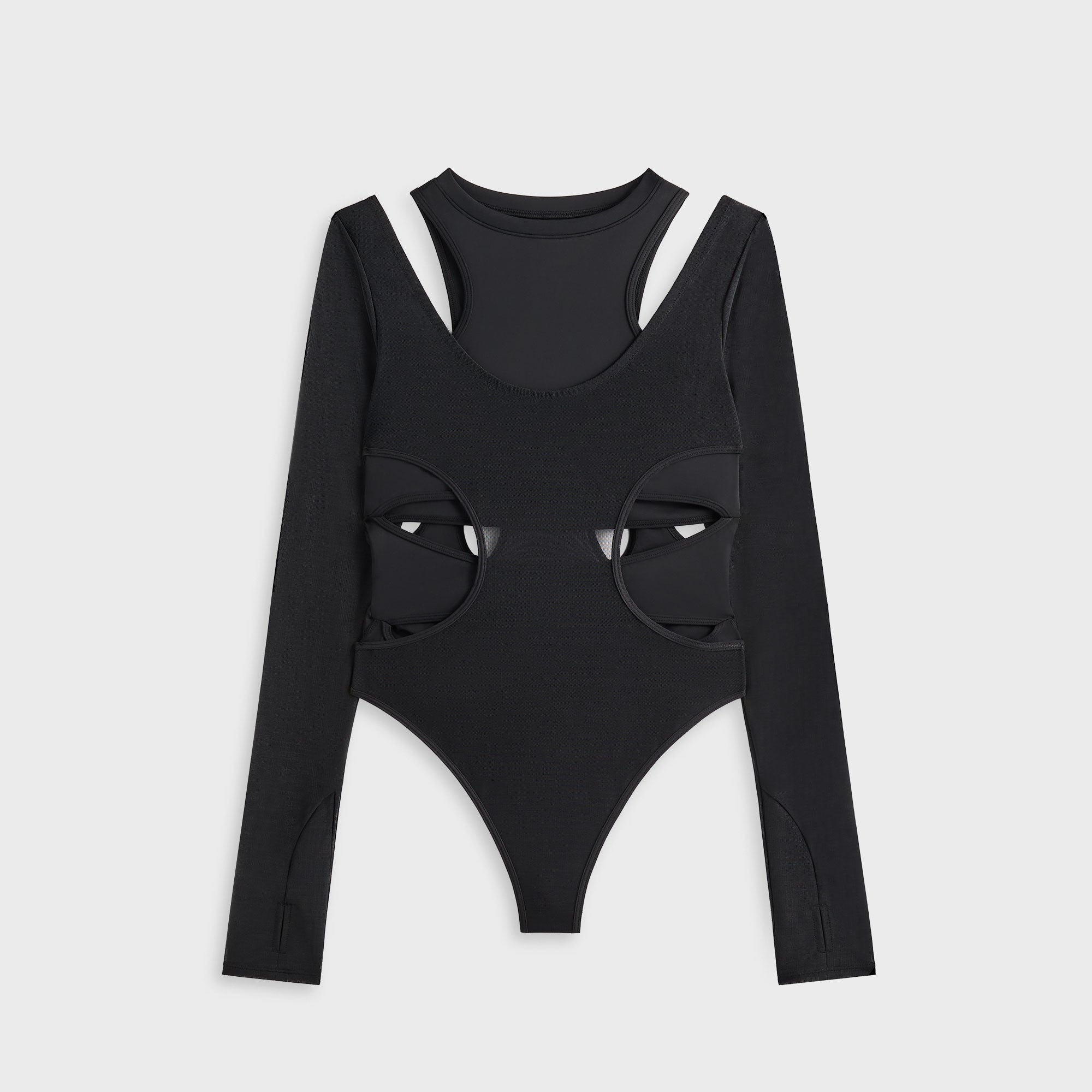 Lisa for Kith Women Lynx Layered Bodysuit - Black – Kith Japan
