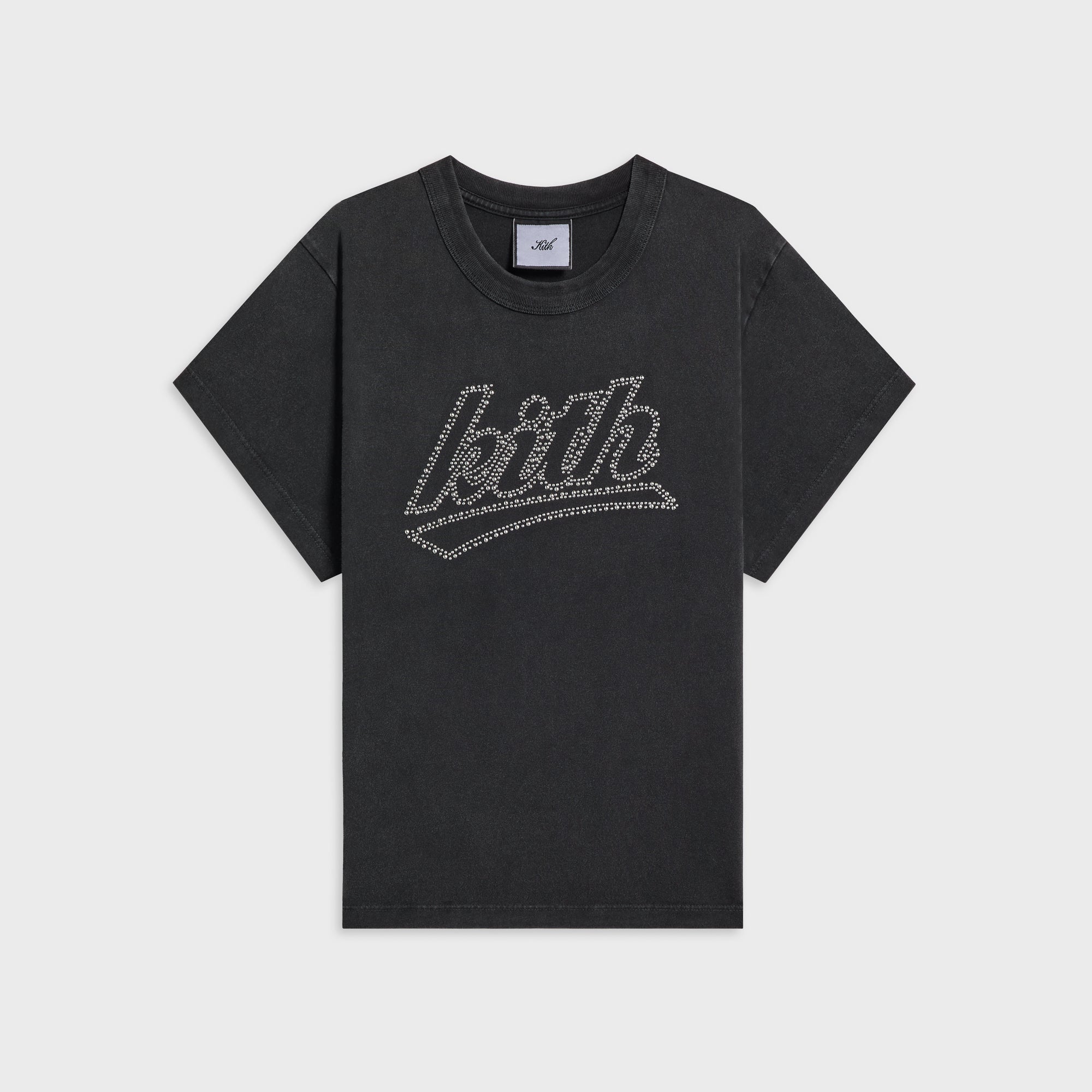 Kith Women Mulberry Vintage Studded Tee - Black – Kith Japan