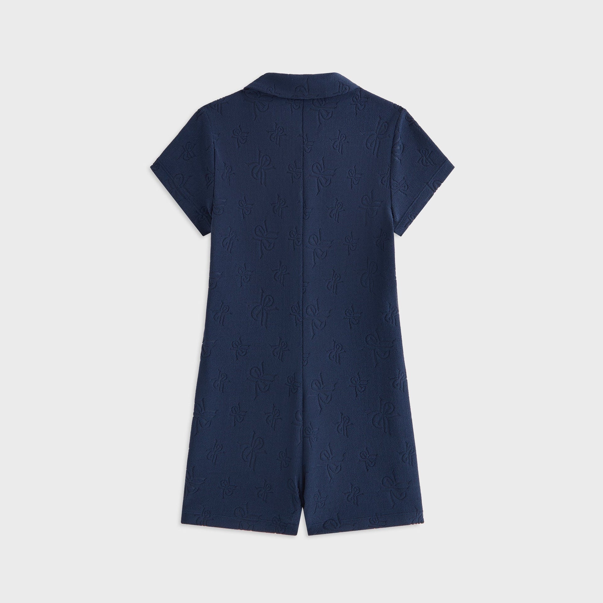 Kith Women Rylee Crest Towel Terry Romper - Nocturnal - PH