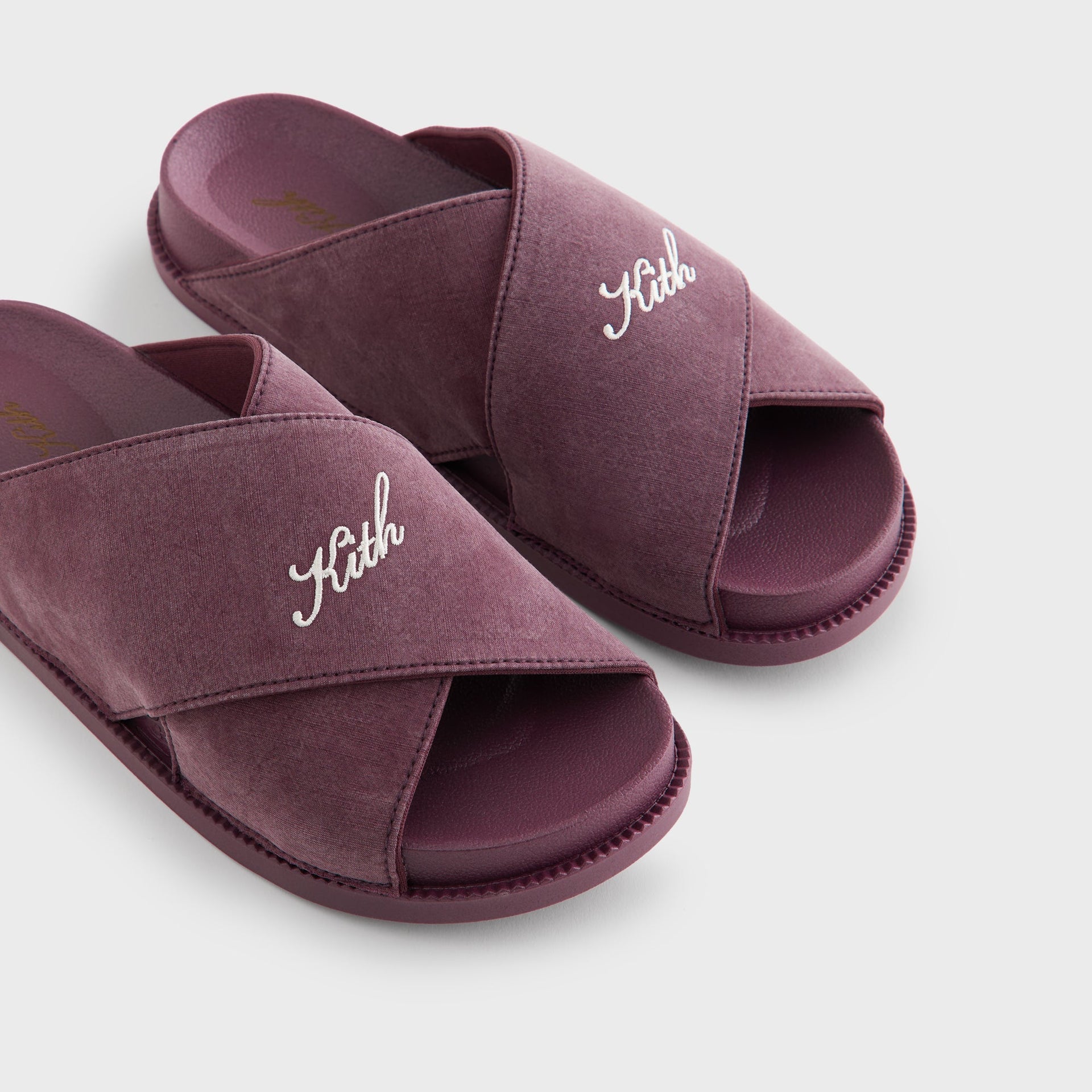 Kith Women Criss Cross Slides - Magma - PH