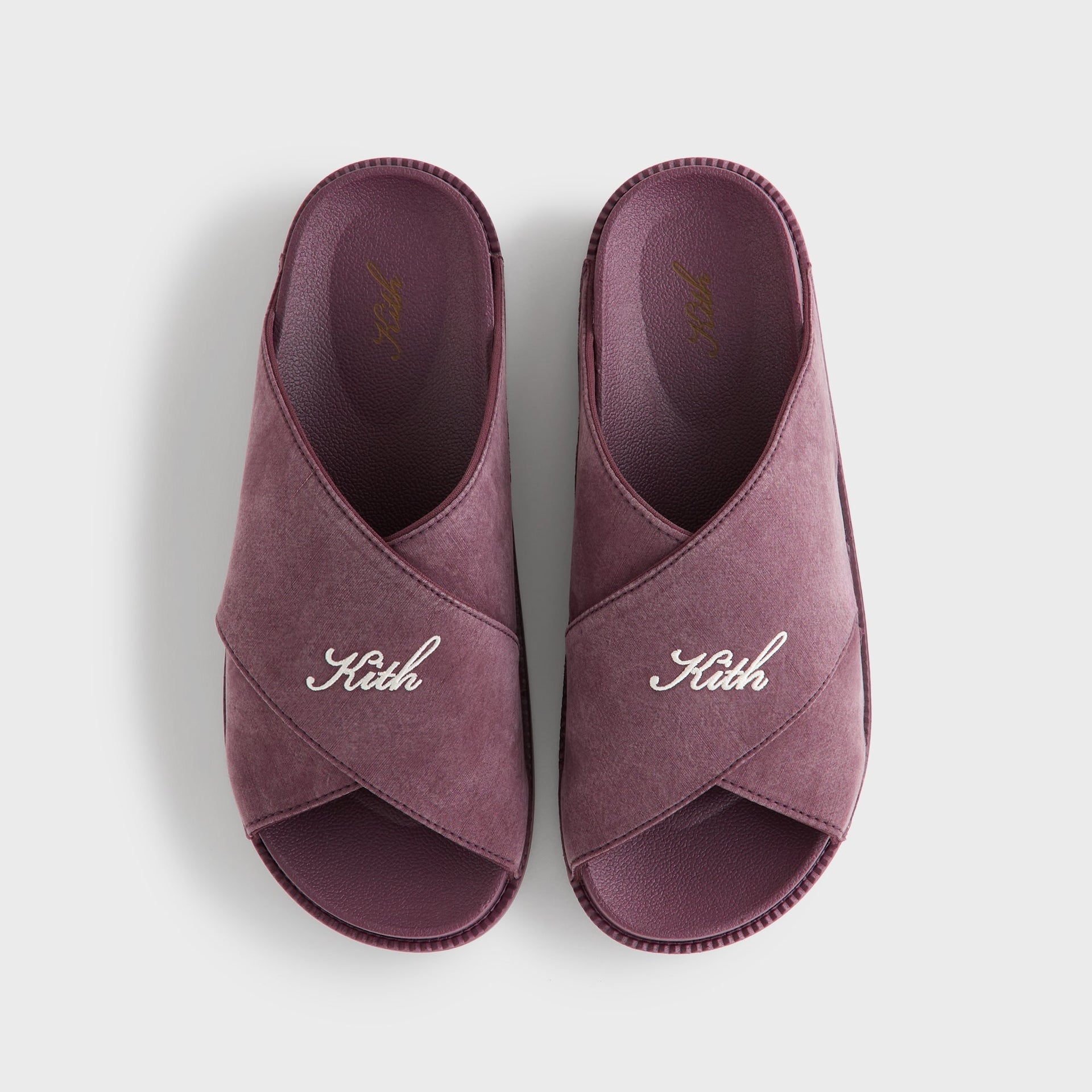 Kith Women Criss Cross Slides - Magma - PH