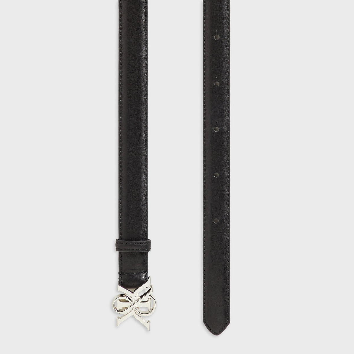 Kith Women Leather Crest Belt - Black