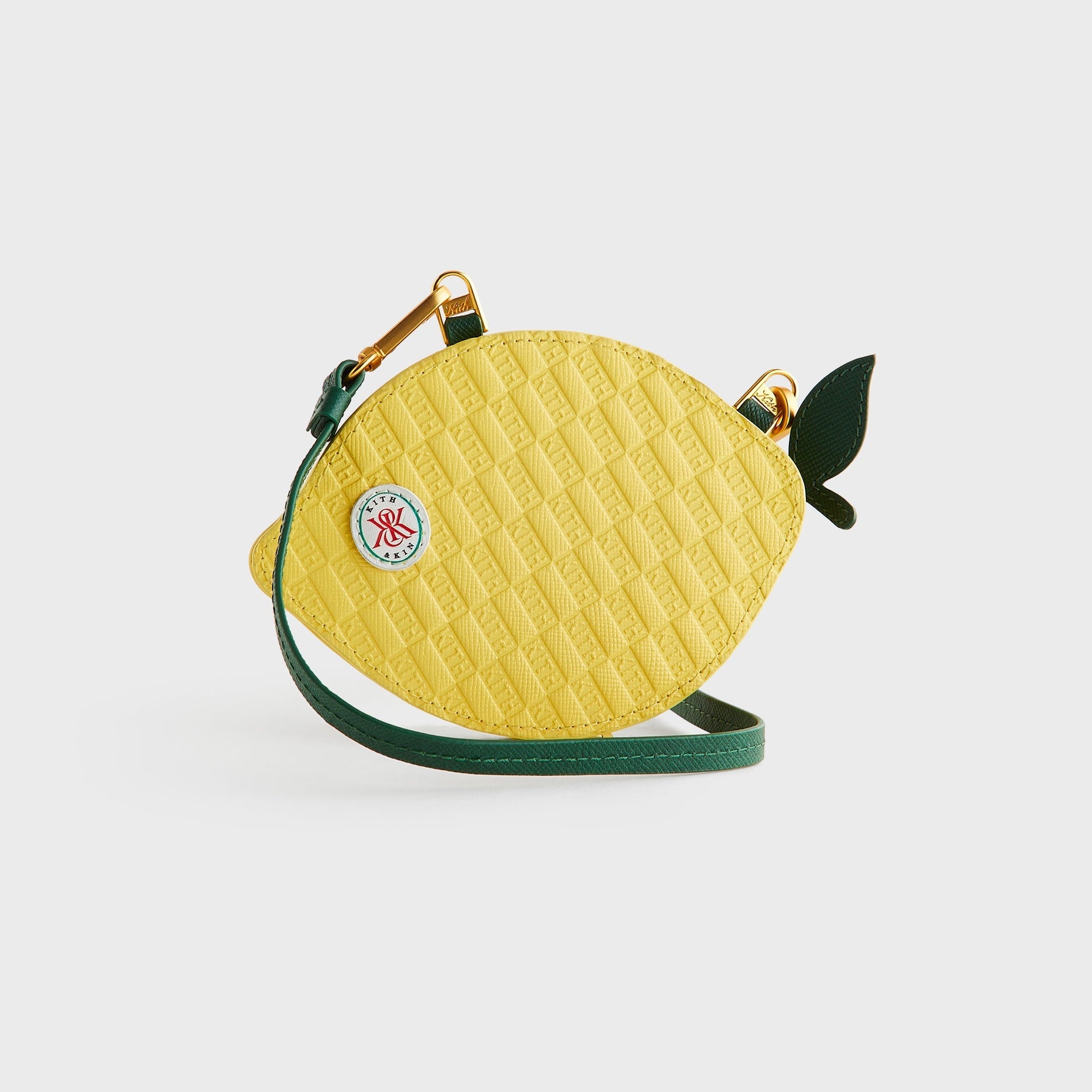 Kith Women Leather Lemon Pouch - Spritz - PH
