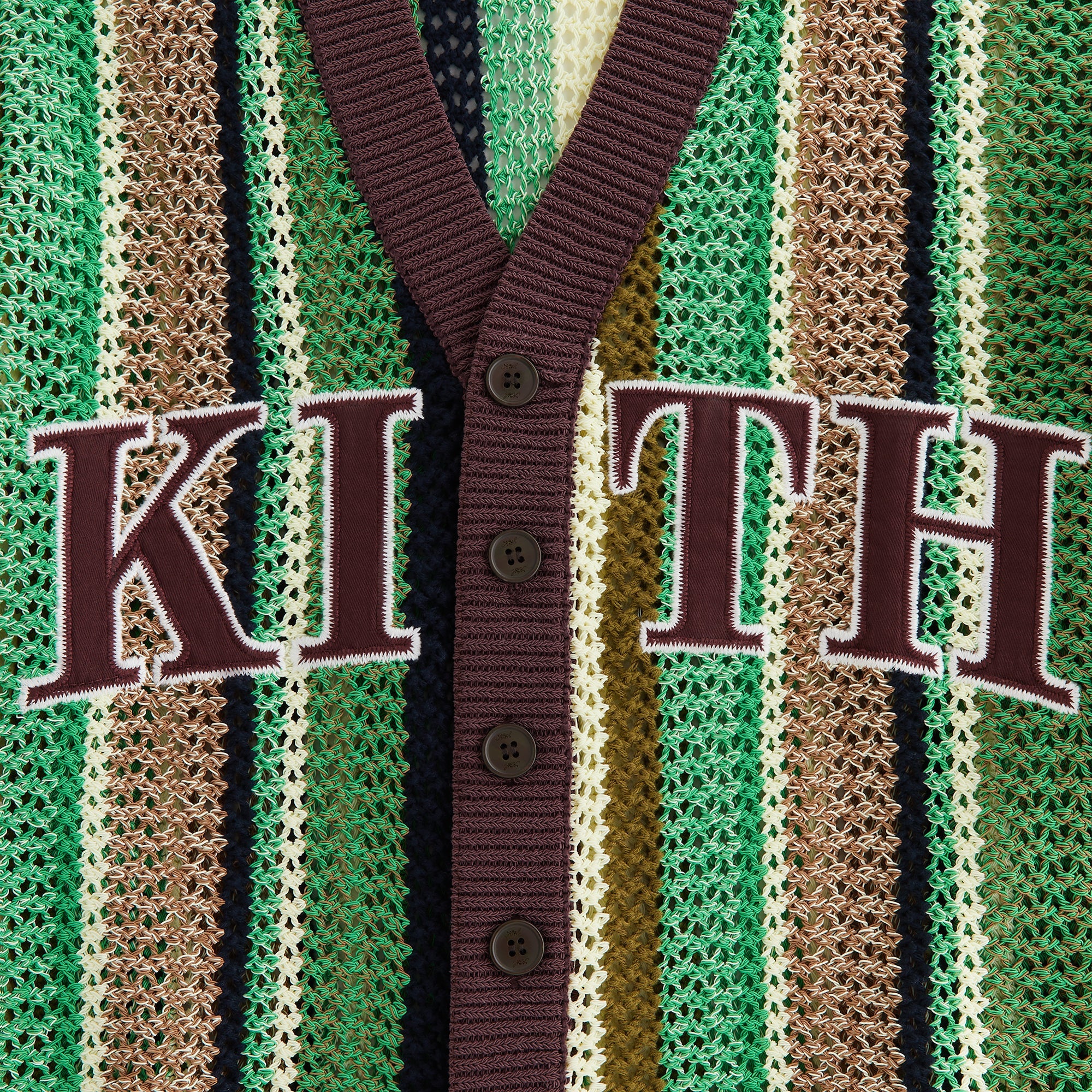 Kith Women Robyn Crochet Baseball Jersey - Legacy – Kith Japan
