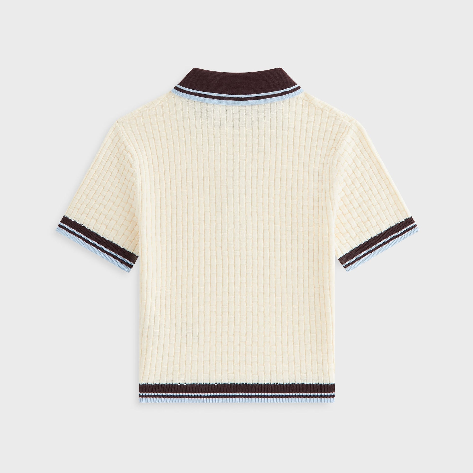 Kith Women Taylen Basketweave Sweater Polo - Nano - PH