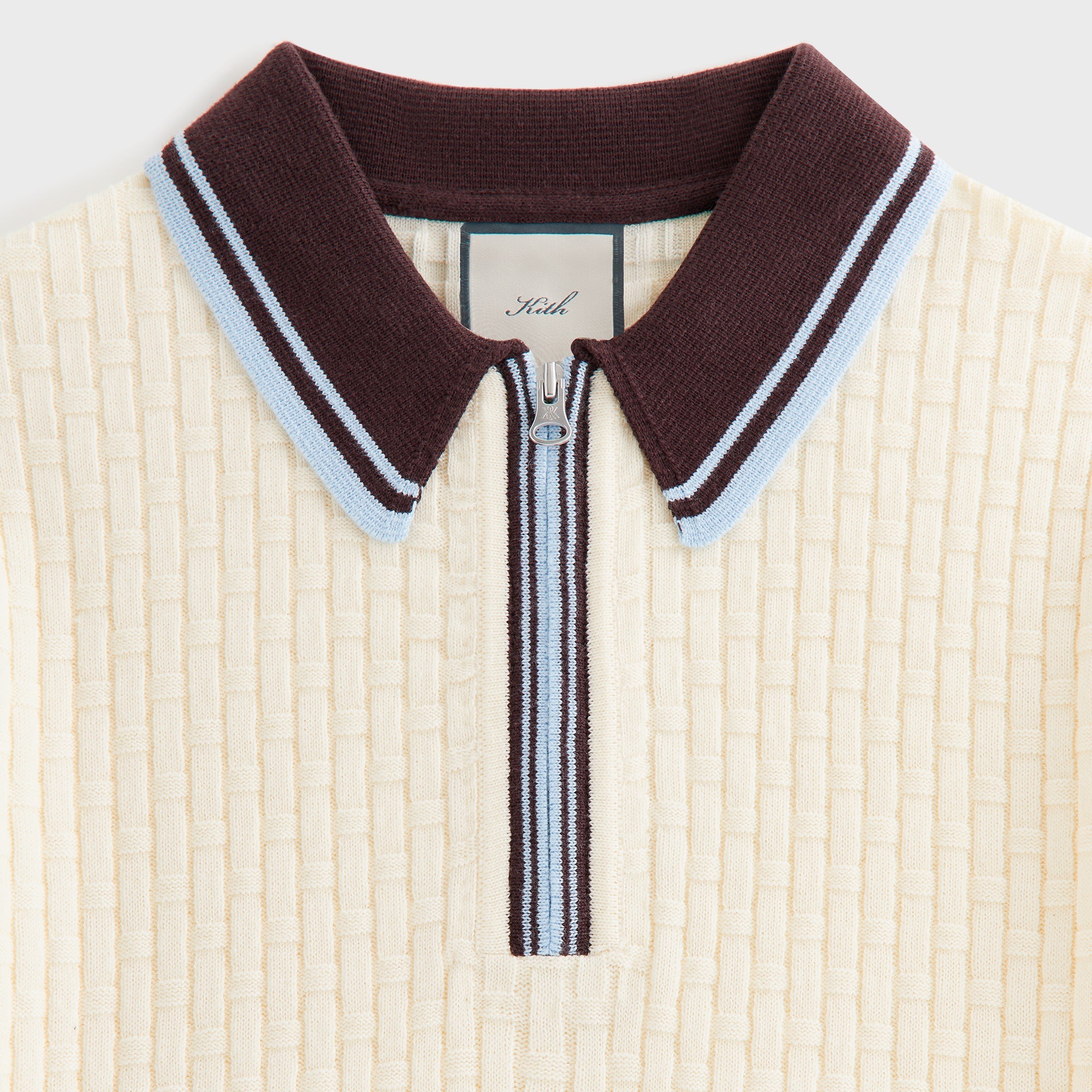 Kith Women Taylen Basketweave Sweater Polo - Nano – Kith Japan