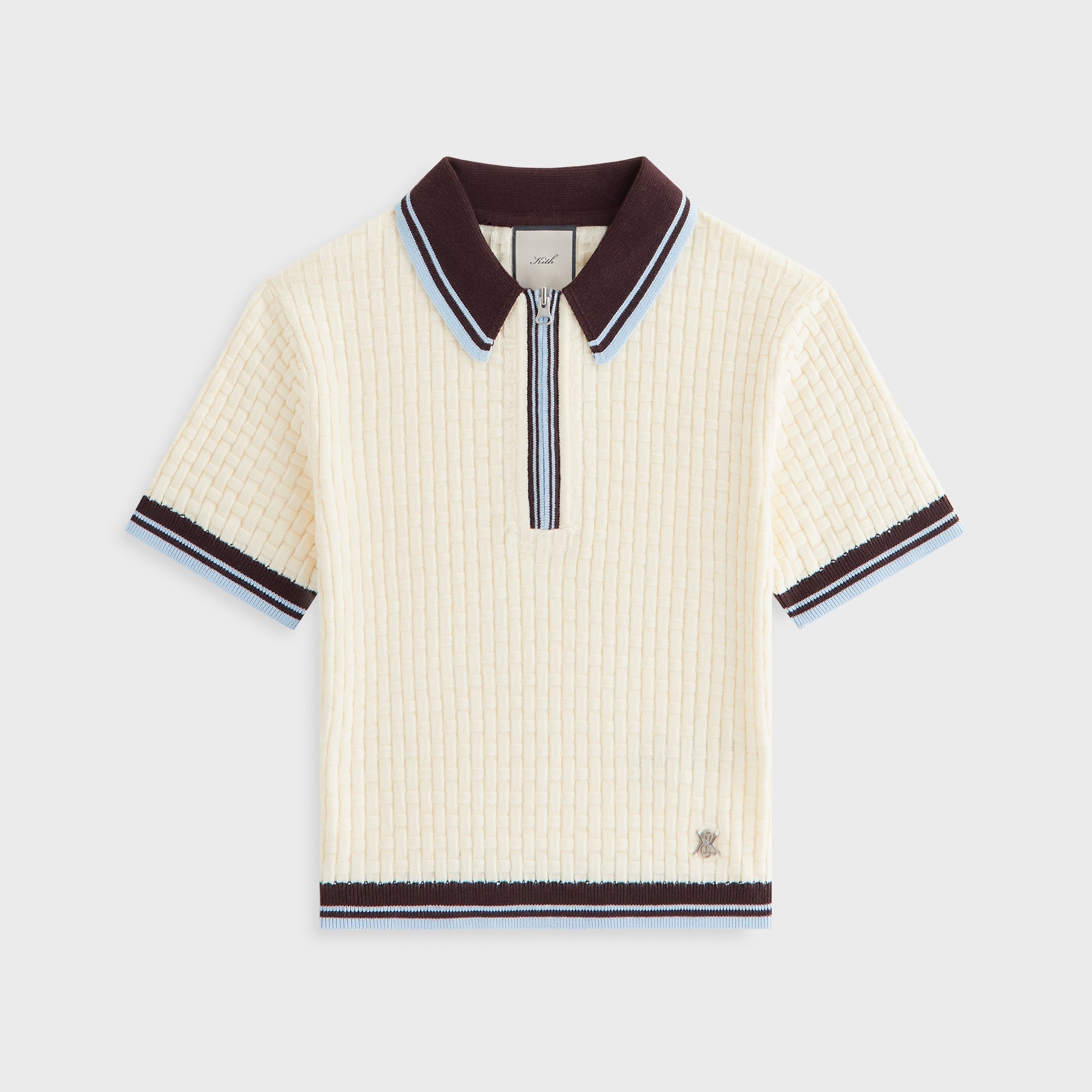 Kith Women Taylen Basketweave Sweater Polo - Nano – Kith Japan