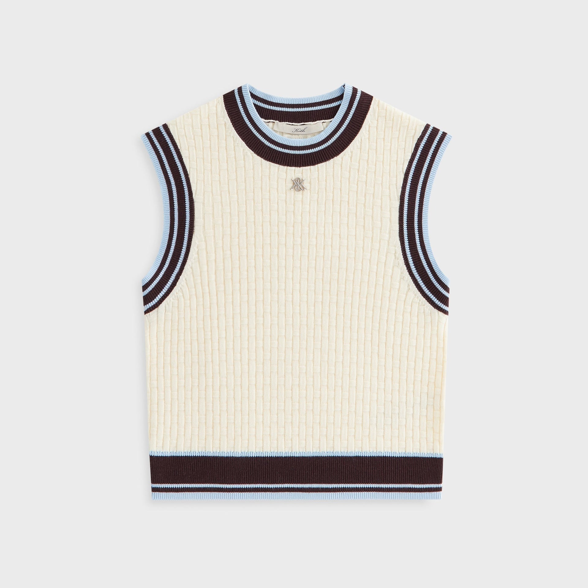 Kith Women Harter Basketweave Sweater Vest - Nano - PH