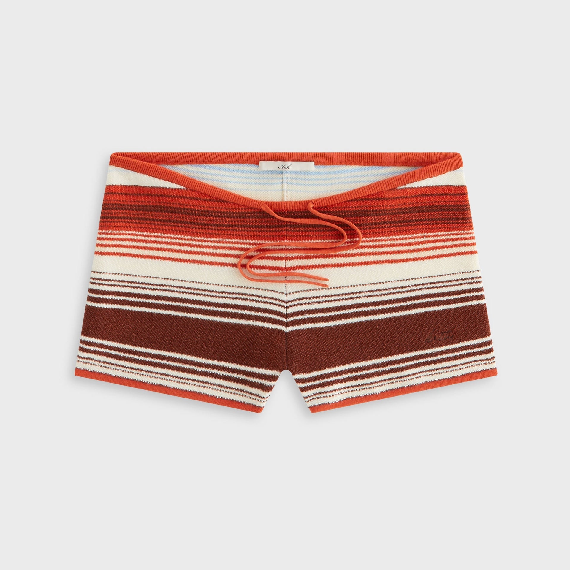 Kith Women Avyn Multi Micro Sweater Short - Silk - PH