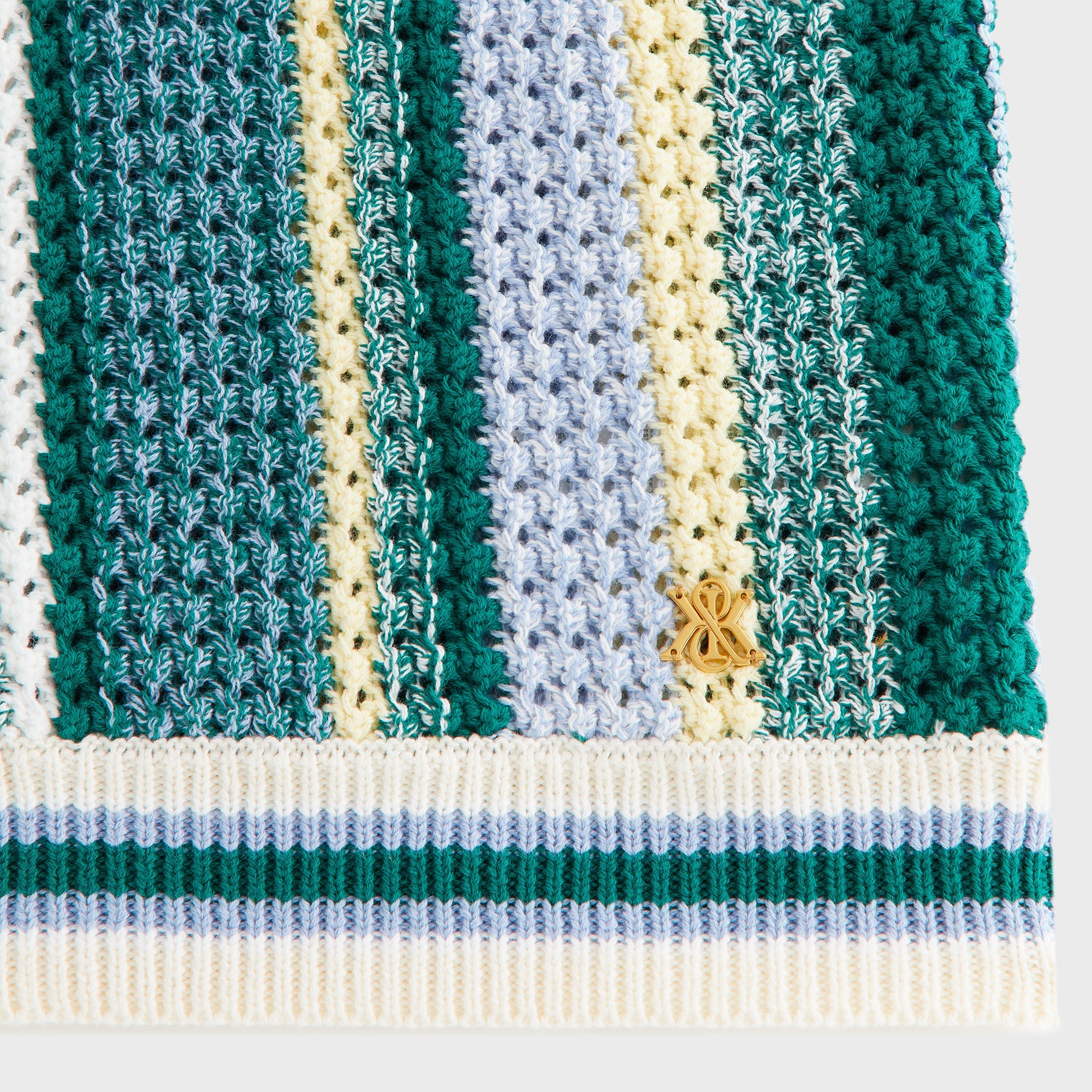 Kith Women Riven Crochet Polo - Majestic – Kith Japan
