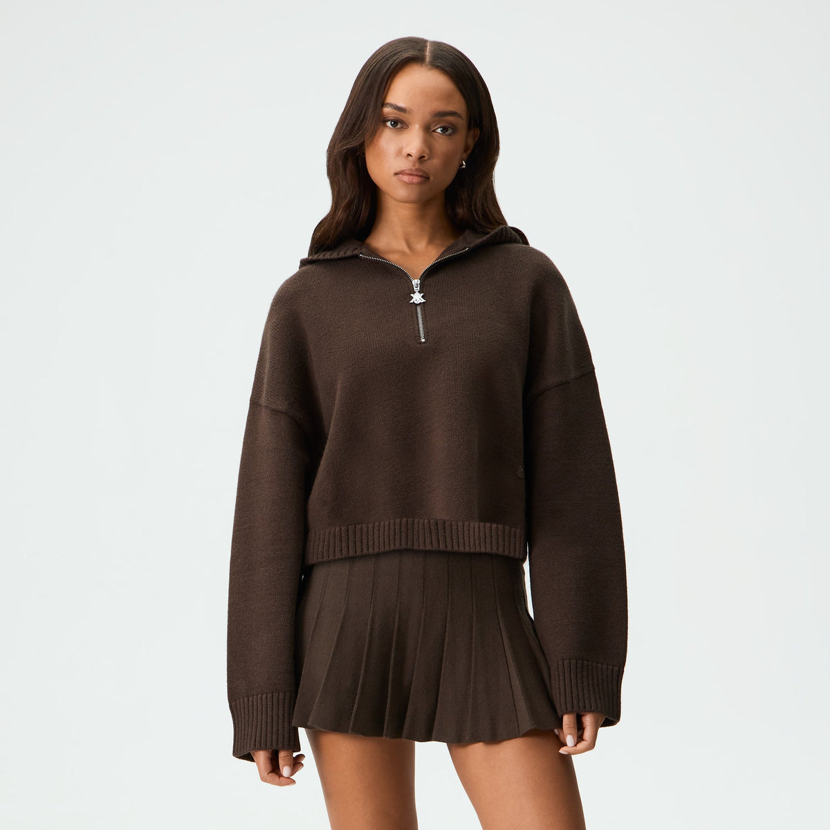 Kith Women Freja Cropped Hoodie - Legion