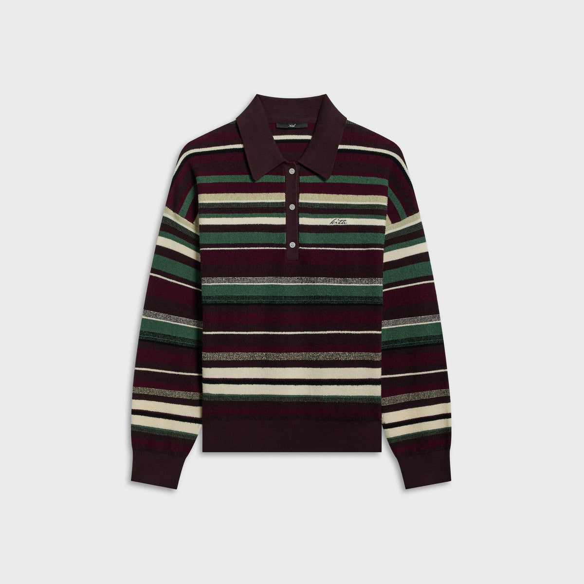 Kith Women Selma Towel Polo Long Sleeve - Incognito